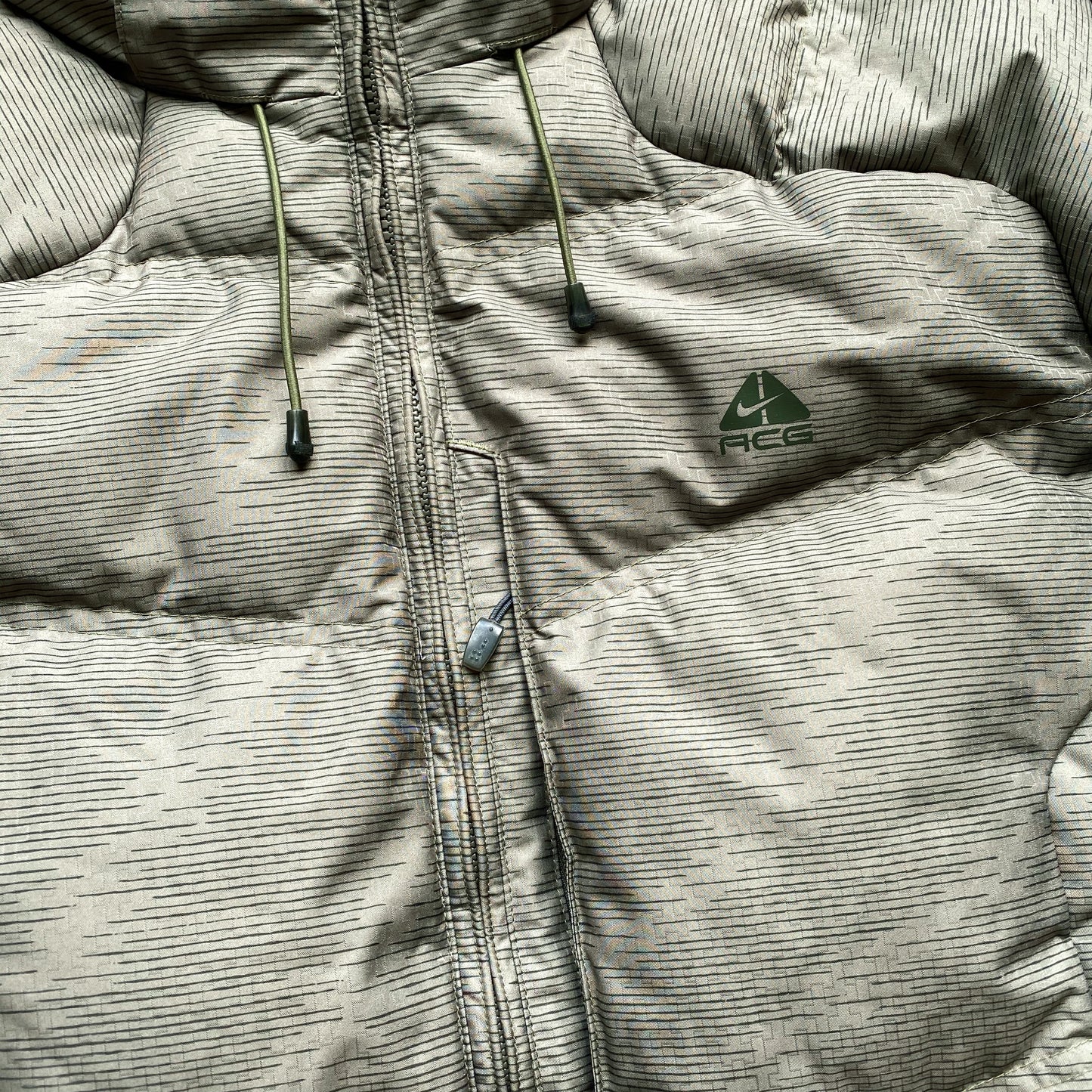 vintage Nike ACG Down Fill 550 Veste de pluie floue - Moyen