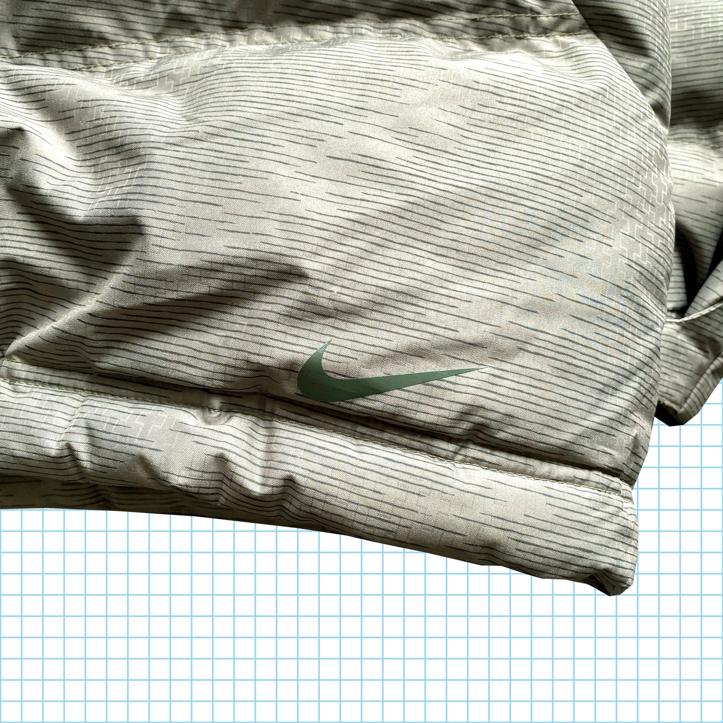 vintage Nike ACG Down Fill 550 Veste de pluie floue - Moyen