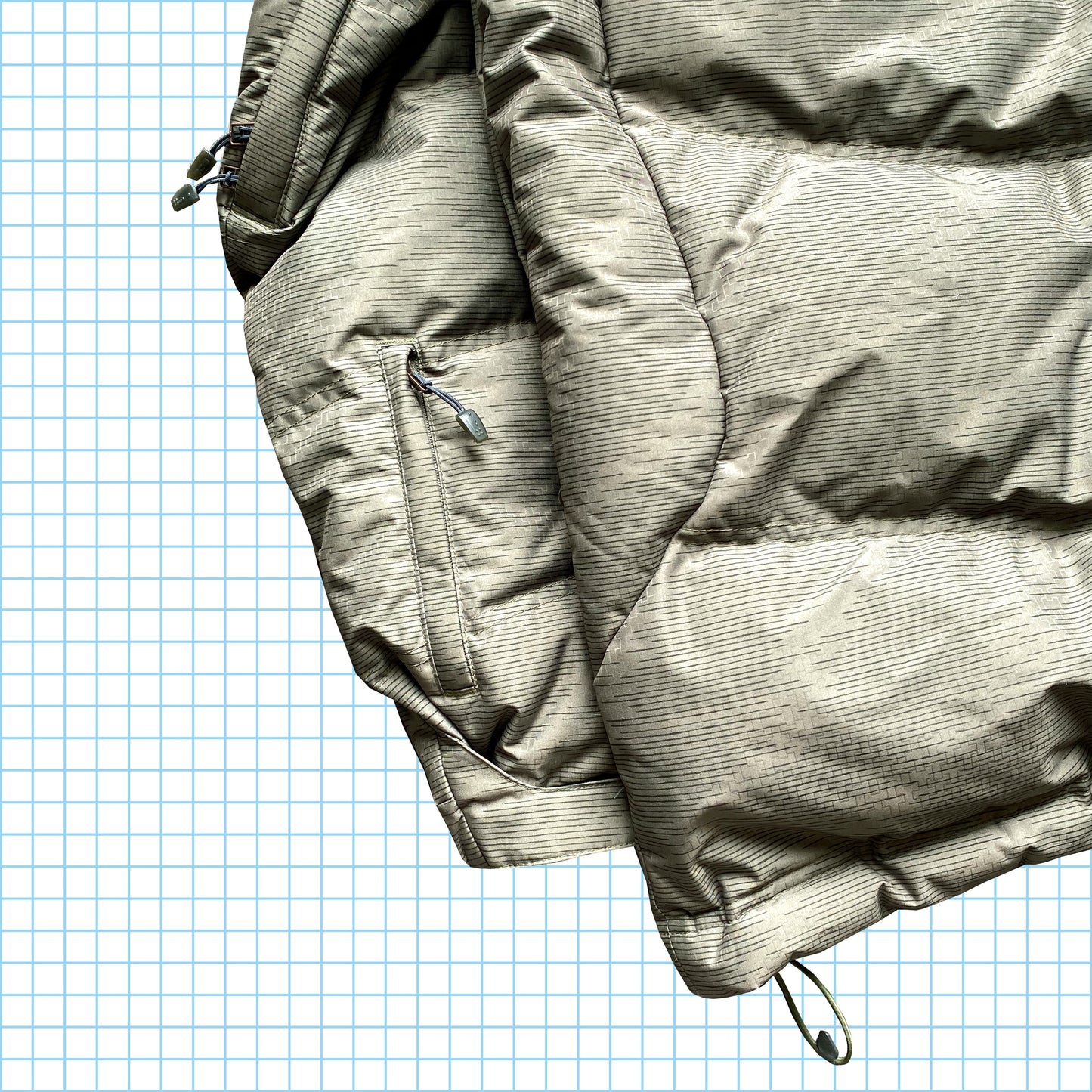 vintage Nike ACG Down Fill 550 Veste de pluie floue - Moyen