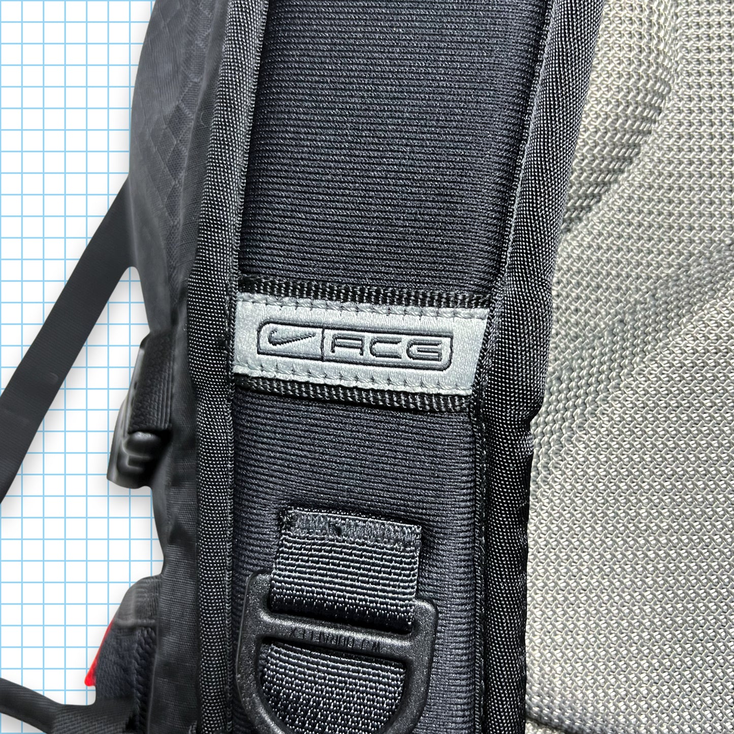 Nike ACG 2001 Red/Grey/Black Hiking Back Pack