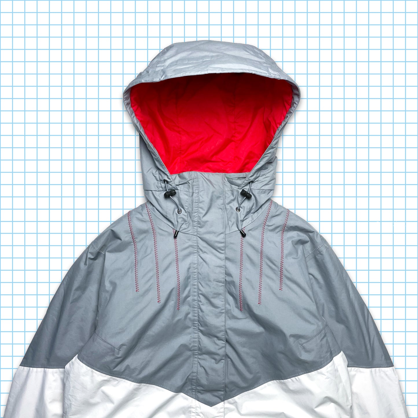 Vintage Nike ACG Ribbed Shoulder Padded Jacket - Extra Large