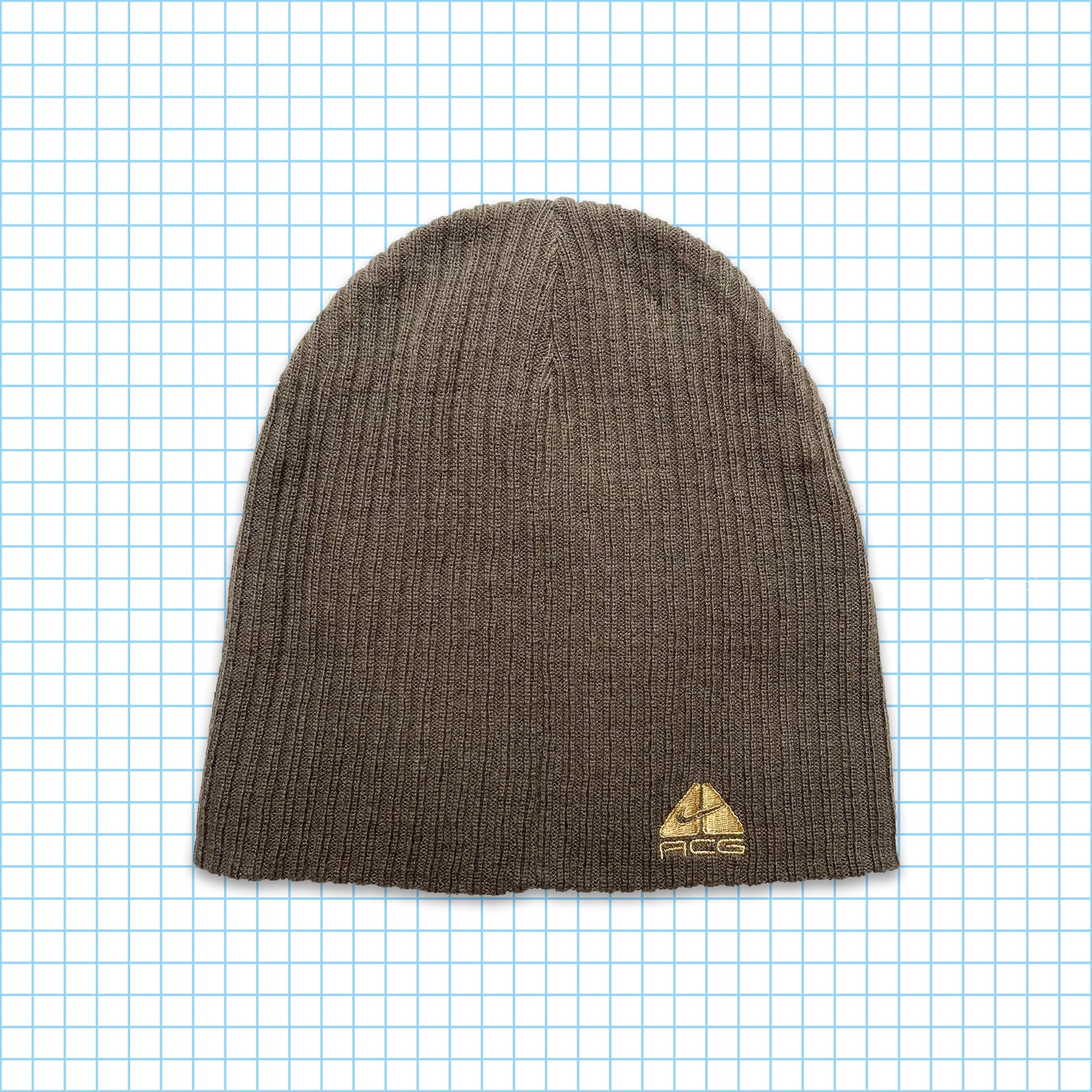 Nike ACG Volt Green/Brown Reversible Beanie Holiday 07'