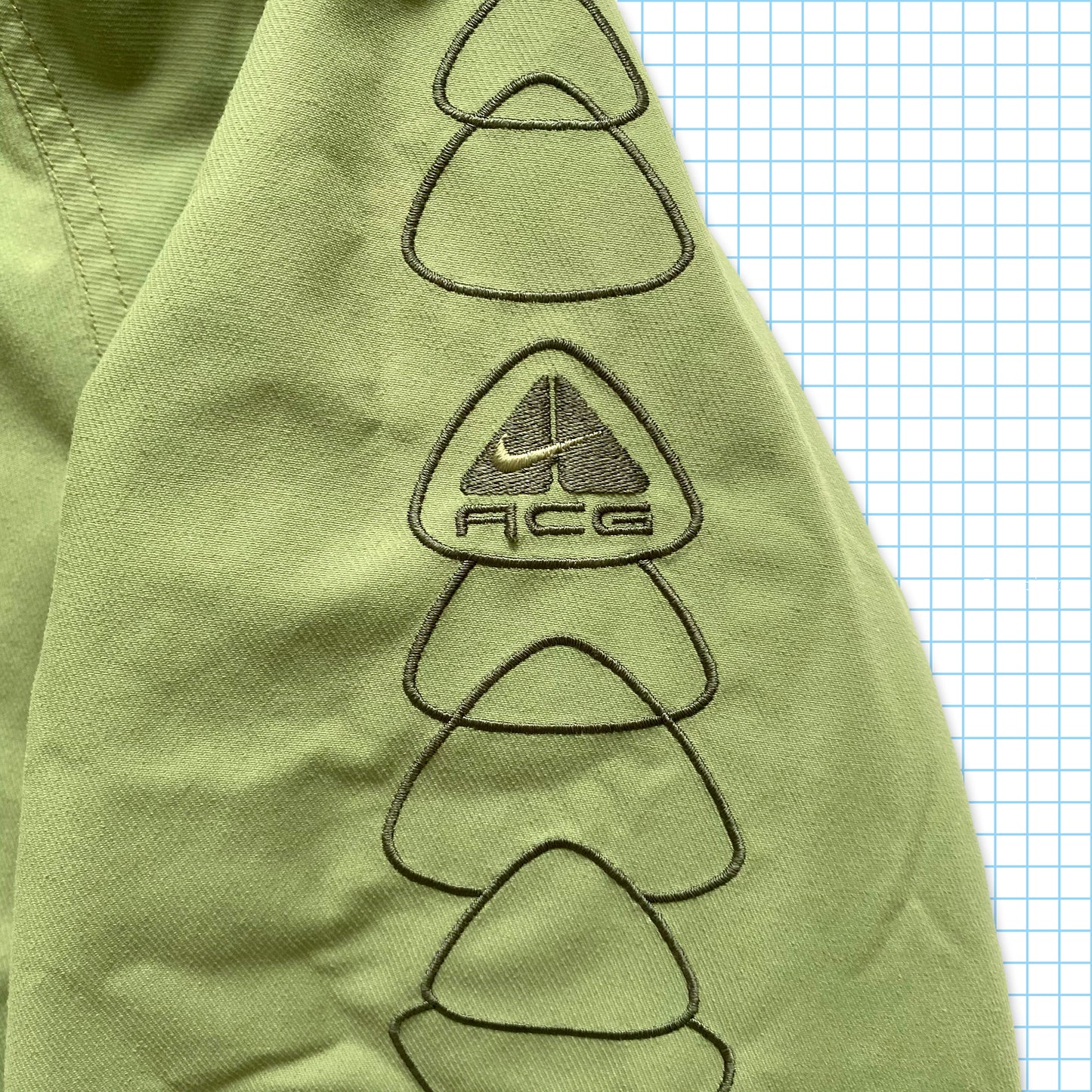 vintage Nike ACG Réversible Nylon/Fleece - Moyen