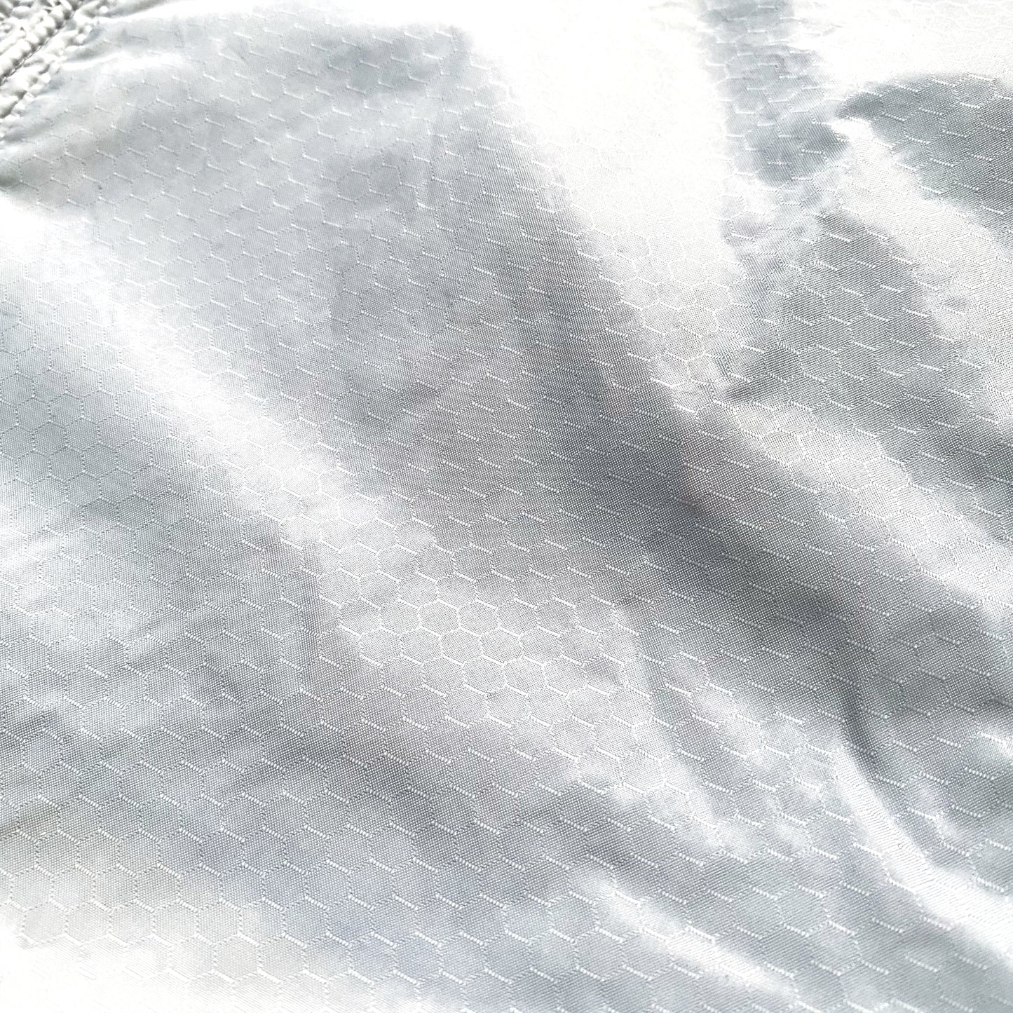 Vintage Nike ACG Silver/Blue Rip Stop Outer Shell - Medium