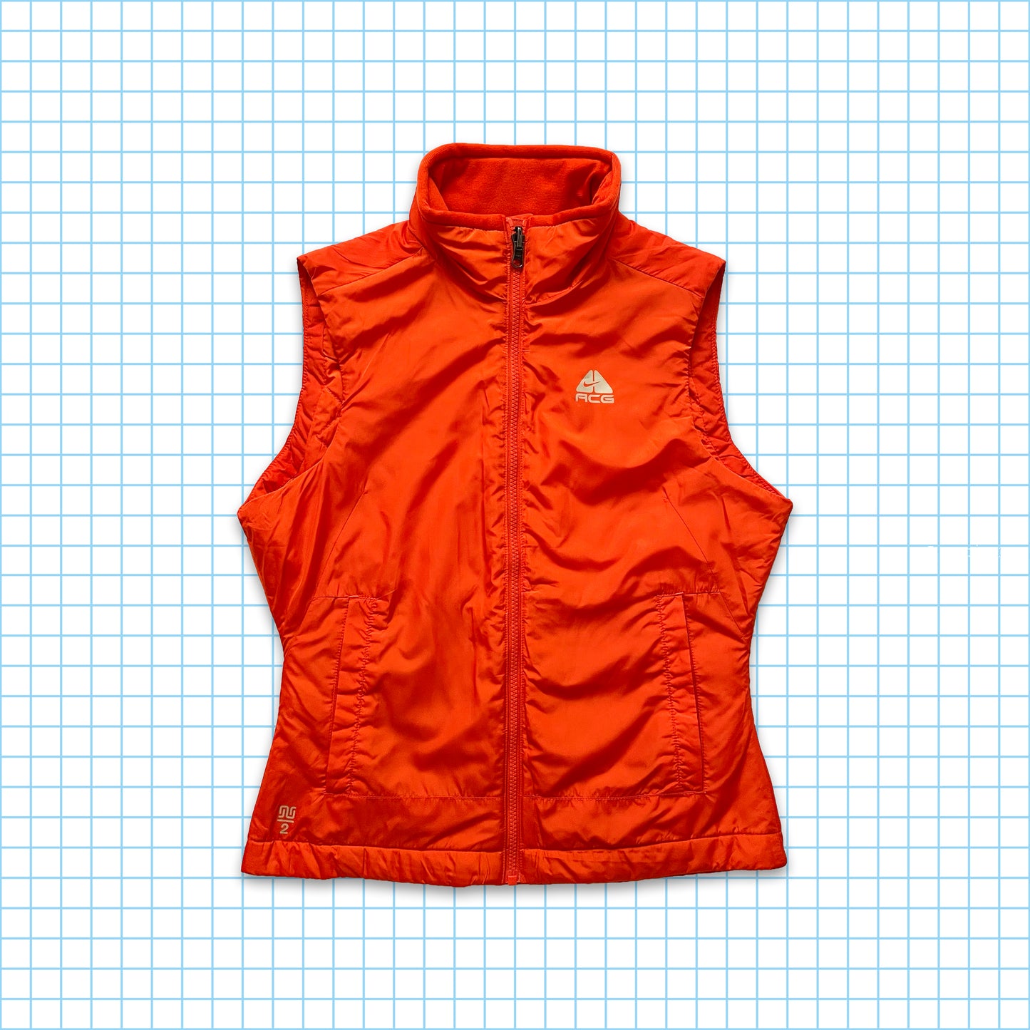 Vintage Nike ACG 2in1 Abstract Outline Heavy Padded Jacket - Small / Medium