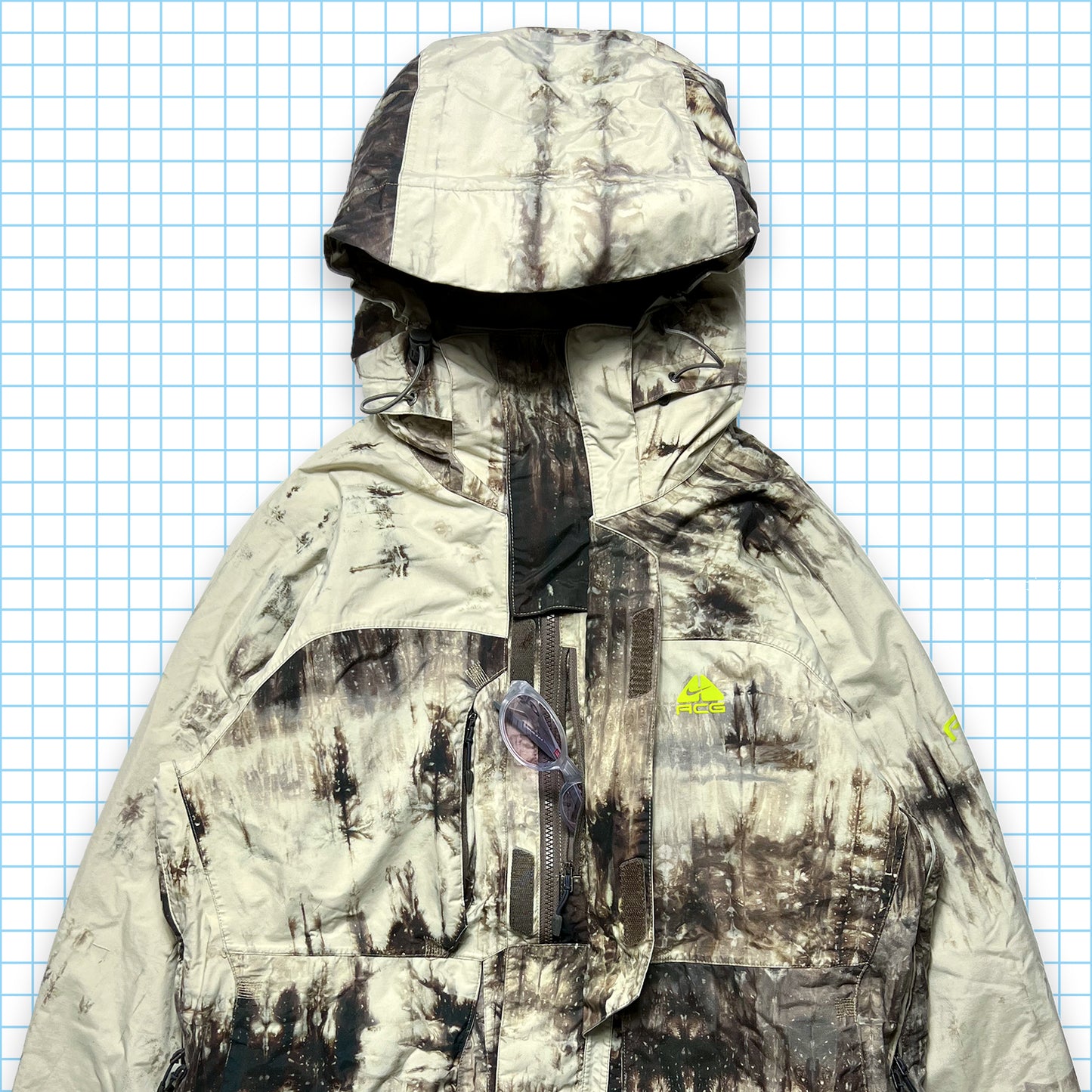 Nike ACG Bleached Multi Pocket Jacket - Medium / Large