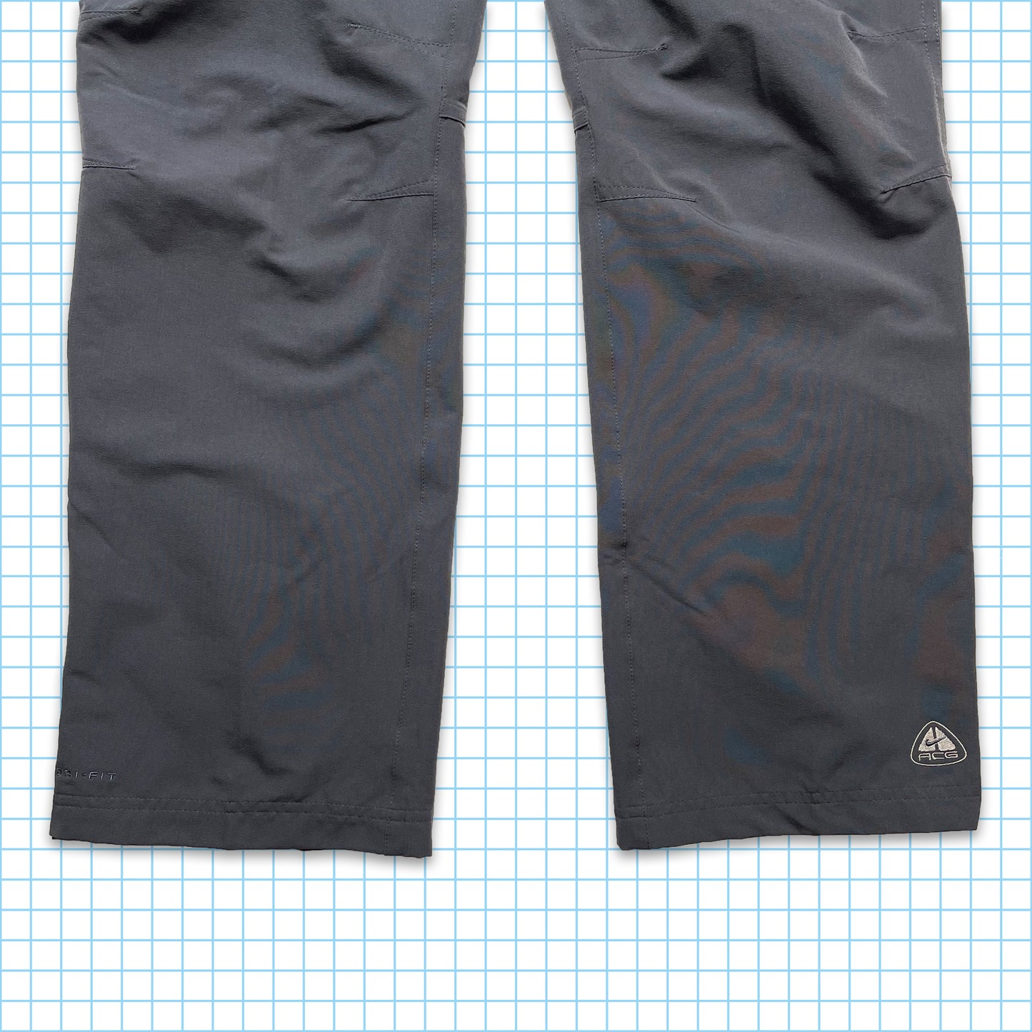 Vintage Nike ACG Dark Grey Shell Pant - Small