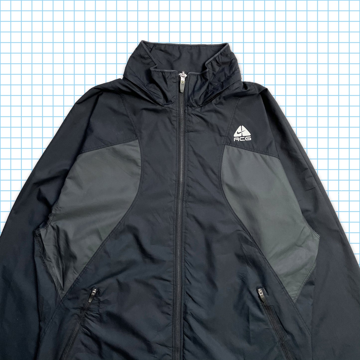 Vintage Nike ACG Panelled Track Jacket - Medium / Large