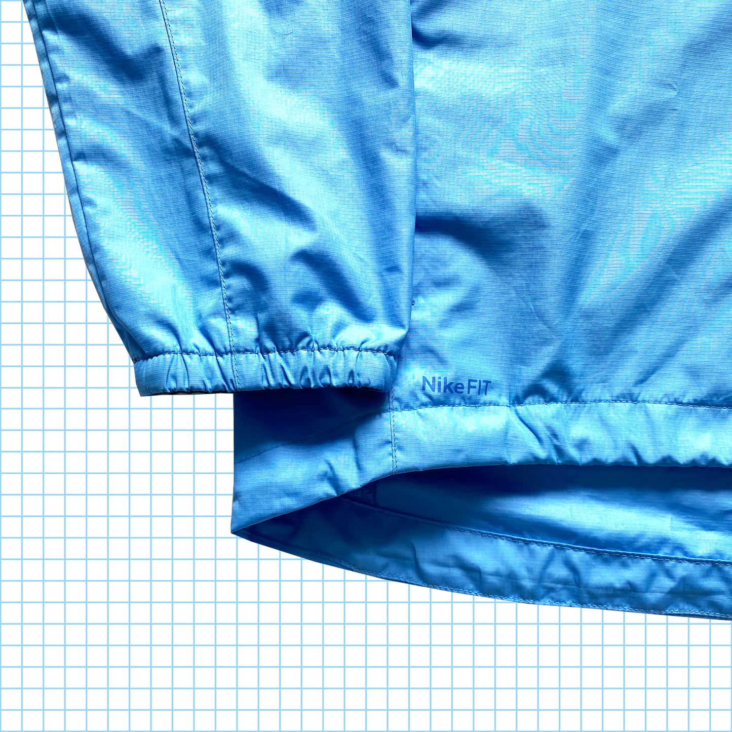vintage Nike ACG Aqua Blue Shell Veste - Moyen / Grand