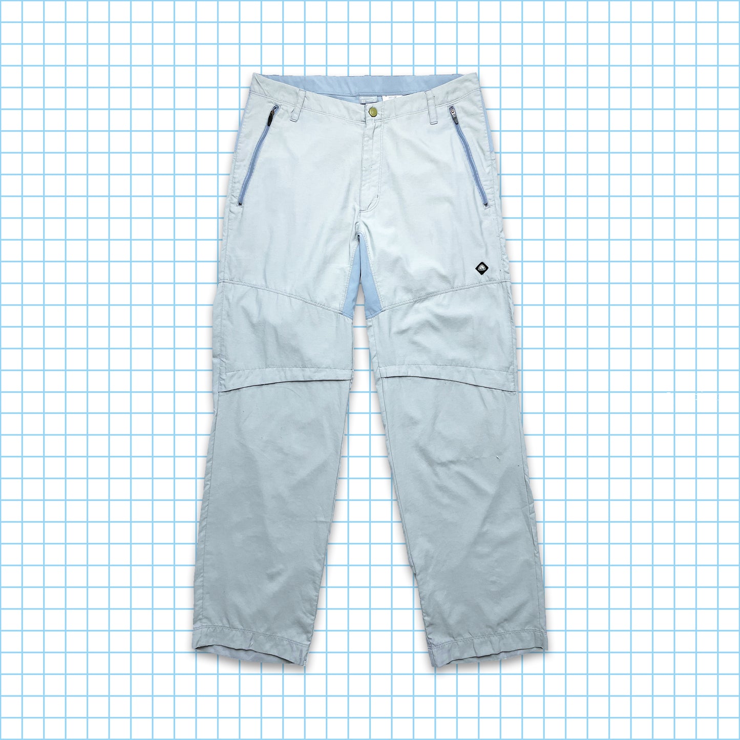Vintage Nike ACG Baby Blue/White Tactical Pant - 32" Waist