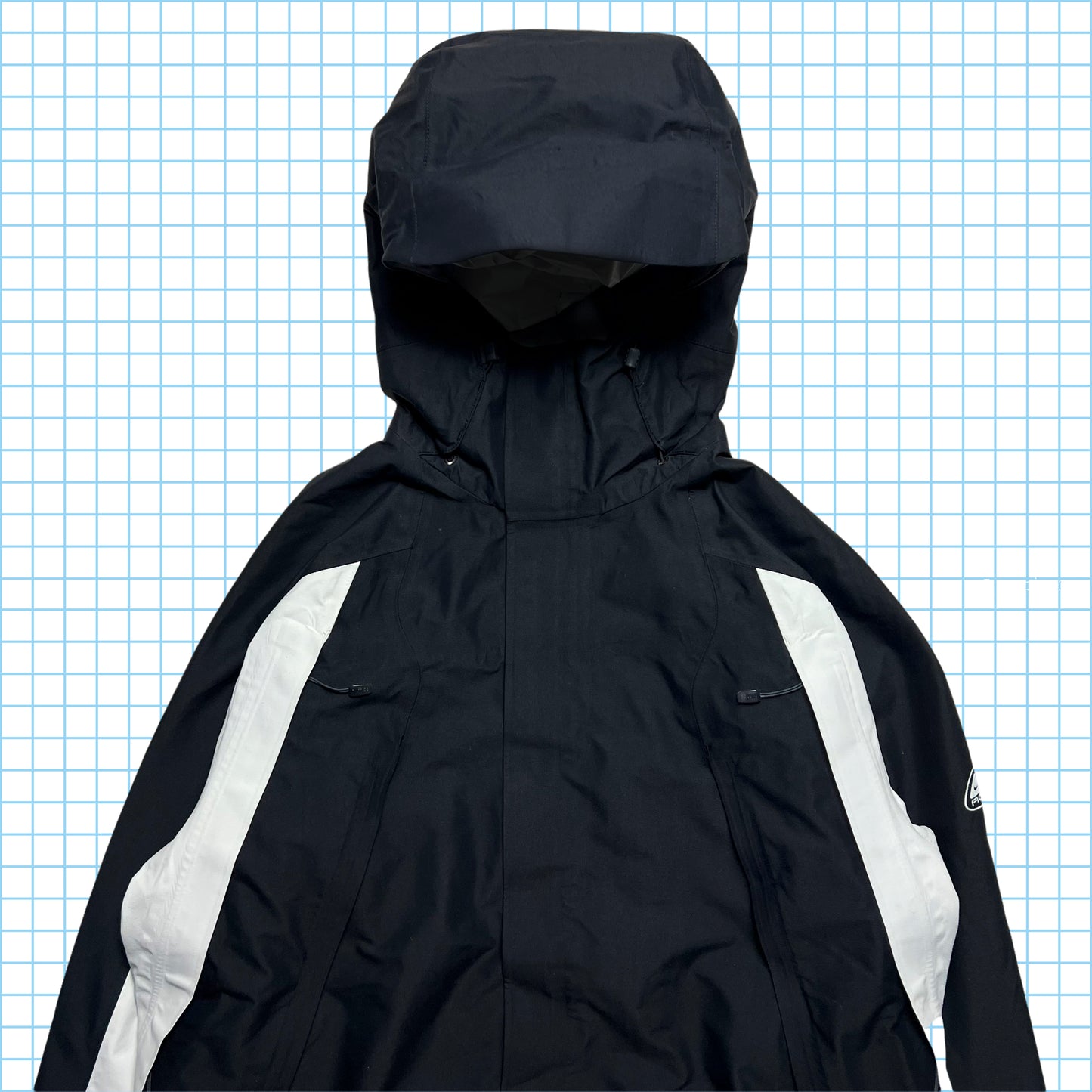 Nike ACG Black/White Gore-Tex XCR Outer Shell - Large
