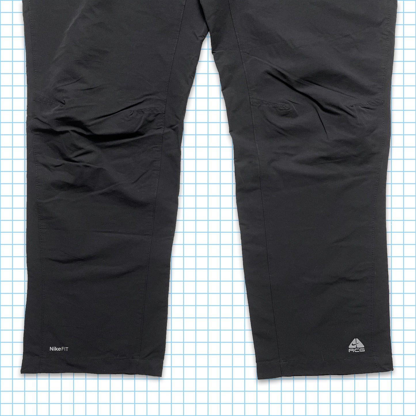Vintage Nike ACG Stealth Black Tactical Cargo Pant - 34" / 36" Waist