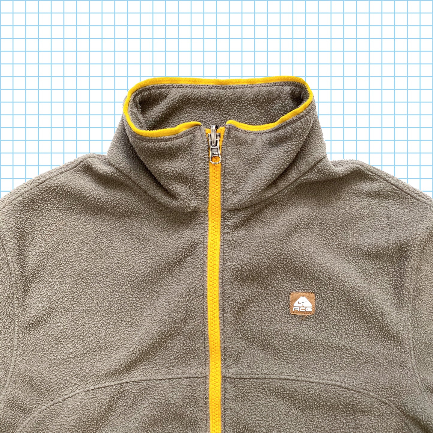 vintage Nike ACG Contrast Panel Therma Fit Fleece - Moyen