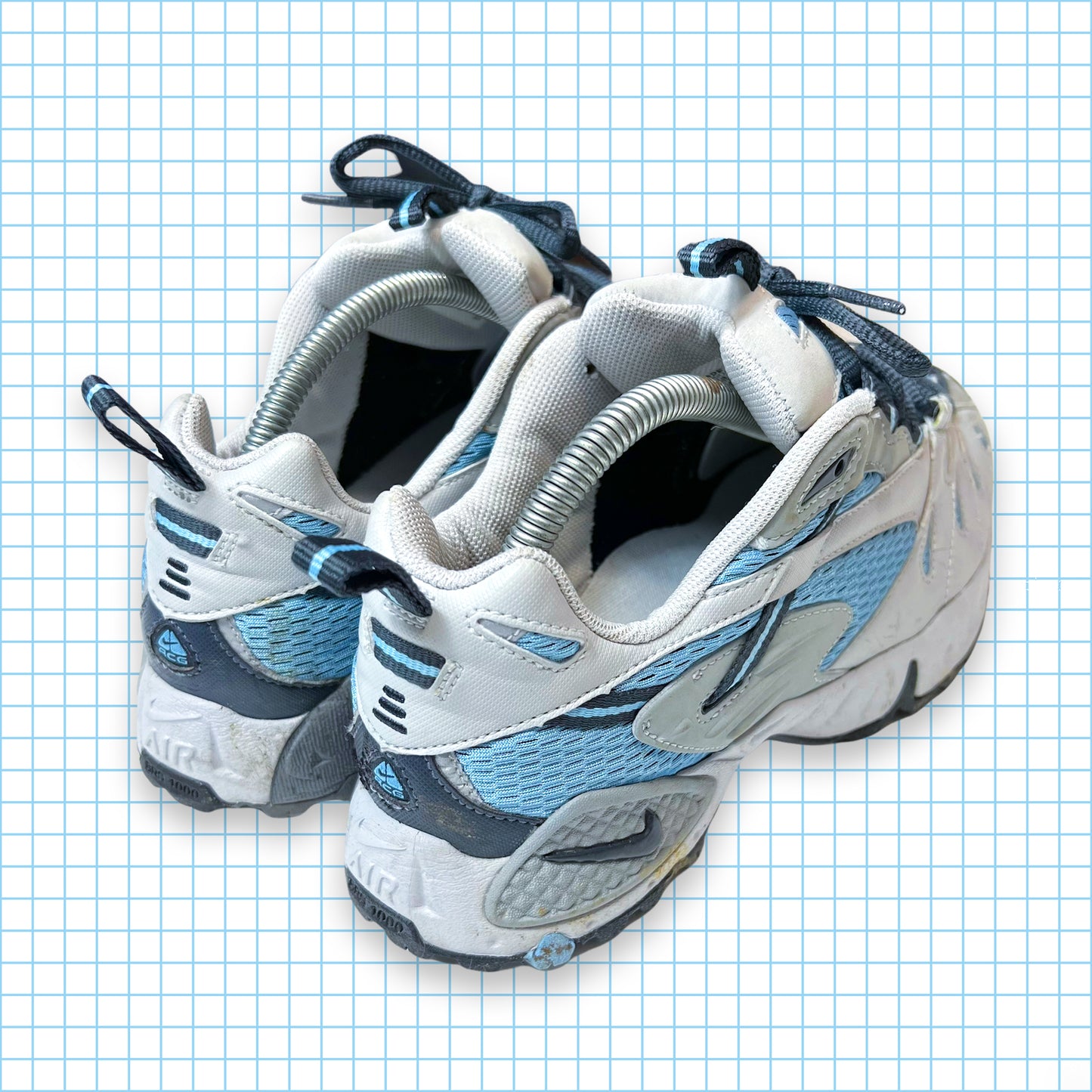 Nike ACG Blue/Grey Trail Shoes 03' - UK6.5 / US9/ EUR40.5