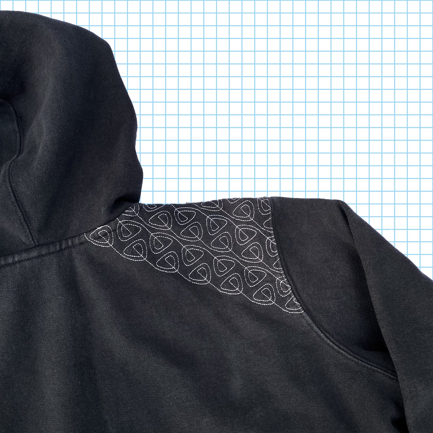 Vintage Nike ACG Spiral Zipped Hoodie - Small