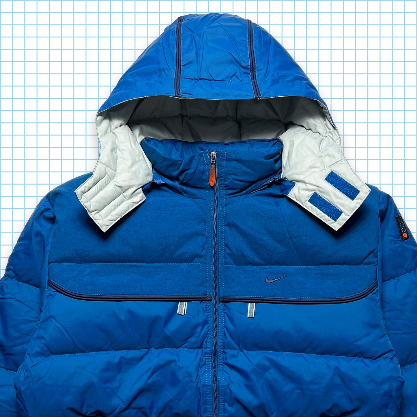 Vintage Nike Royal Blue Puffer Jacket AW99' - Small