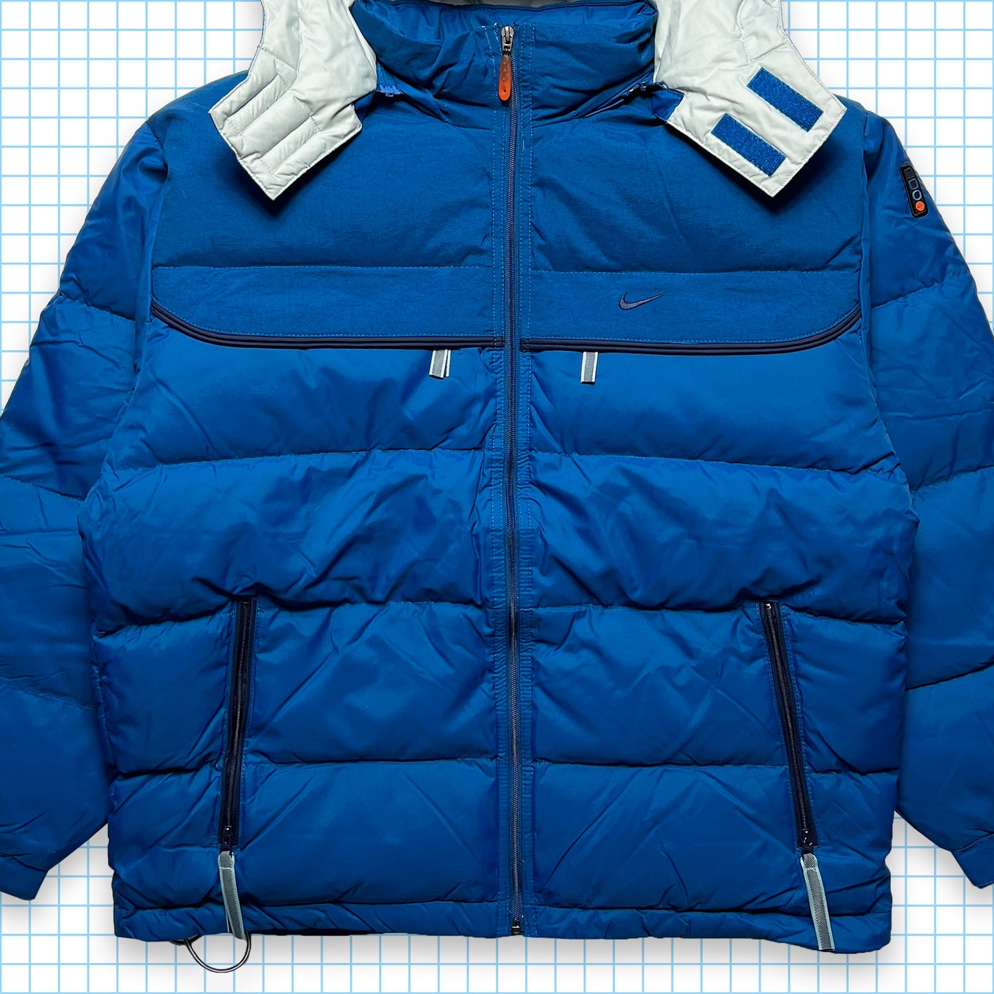 Vintage Nike Royal Blue Puffer Jacket AW99' - Small