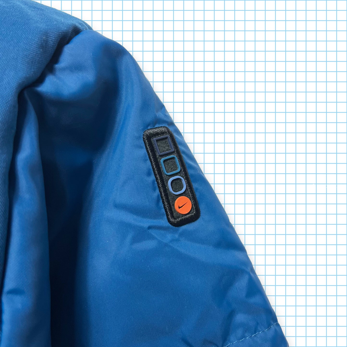 Vintage Nike Royal Blue Puffer Jacket AW99' - Small
