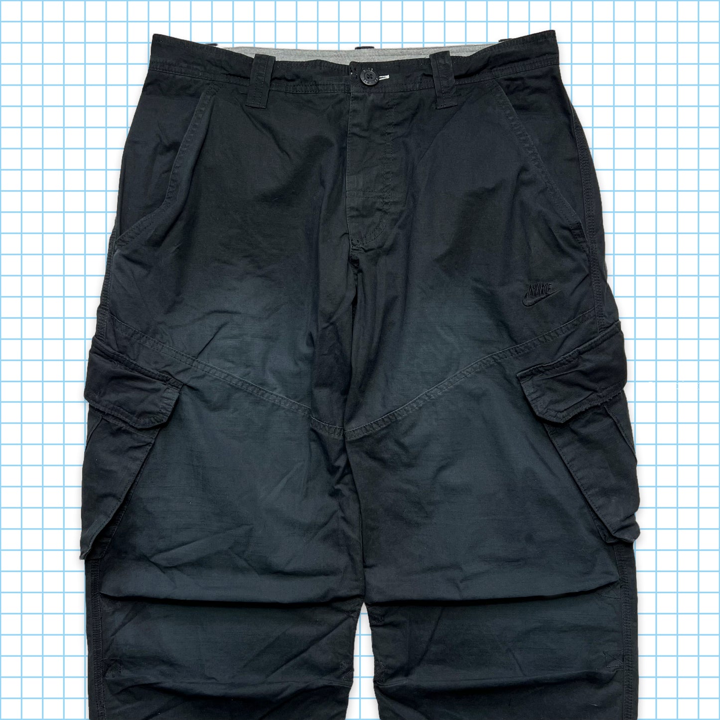 Nike Black Vertical Pocket Cargo Pants - Multiple Sizes