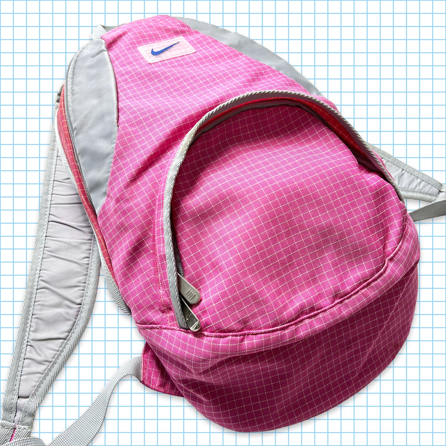 Nike Bright Pink Grid Back Pack