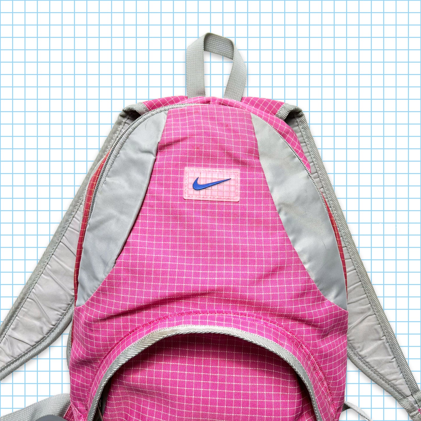 Nike Bright Pink Grid Back Pack