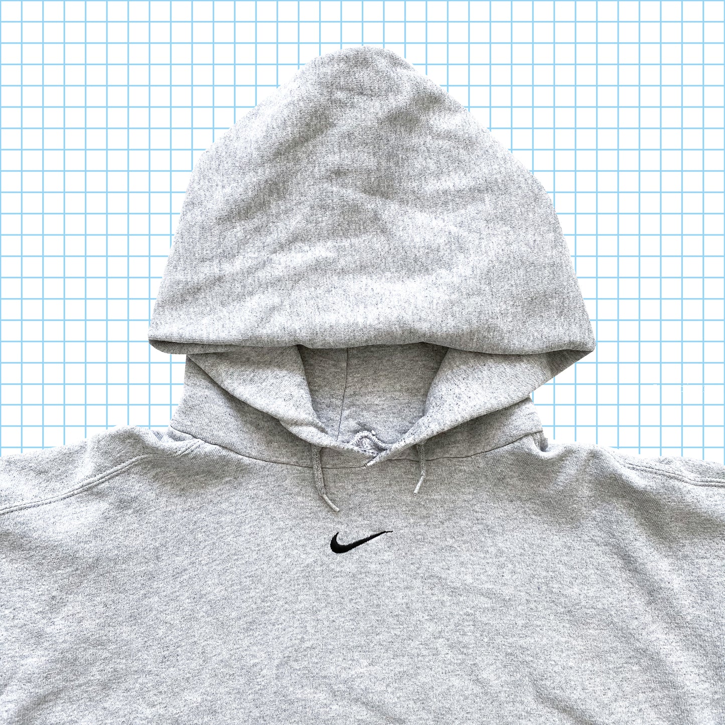 Sweat à capuche Nike Center Swoosh Half Cuff vintage des années 90 - Extra Large / Extra Extra Large