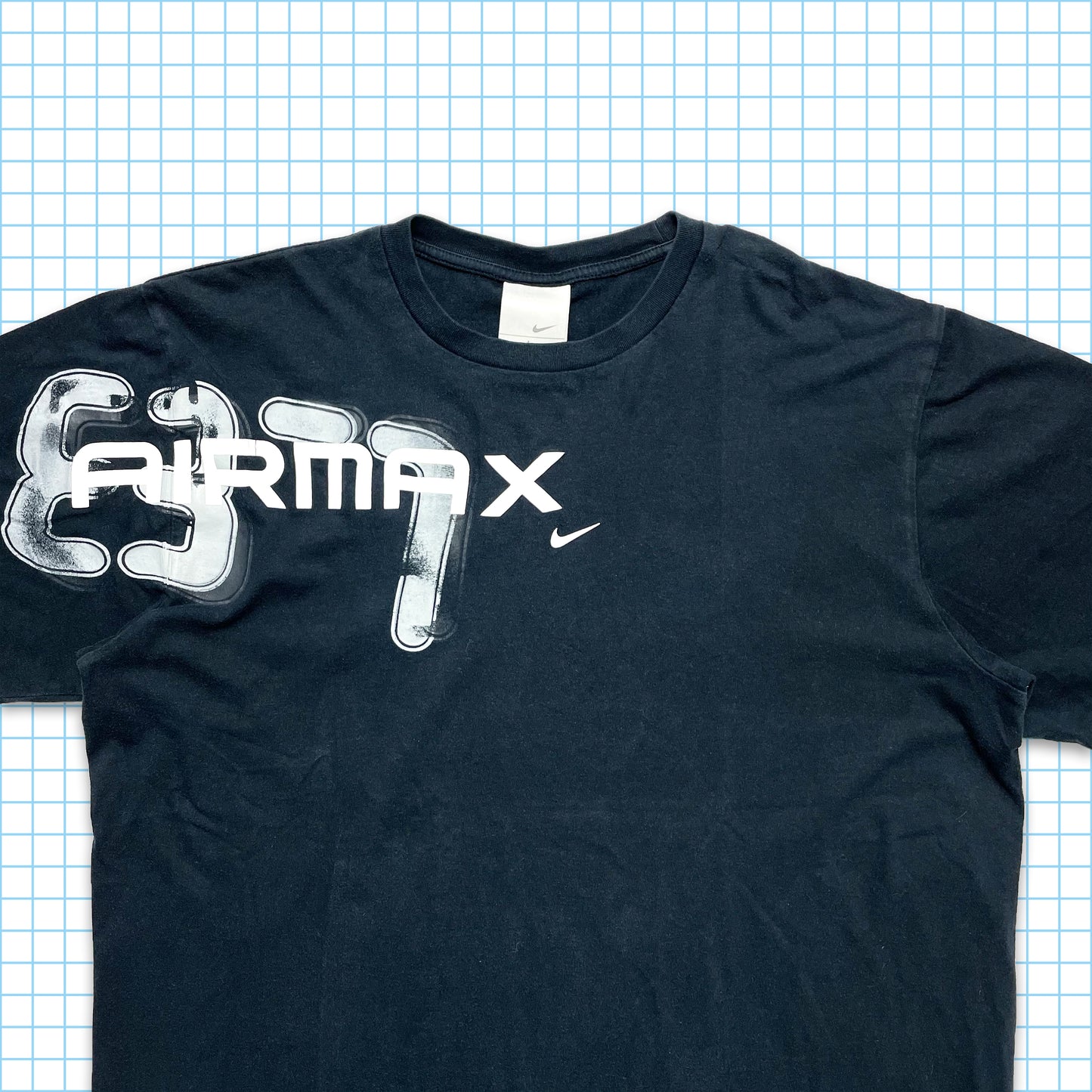 Vintage Nike AirMax 87 Centre Swoosh Tee - Large