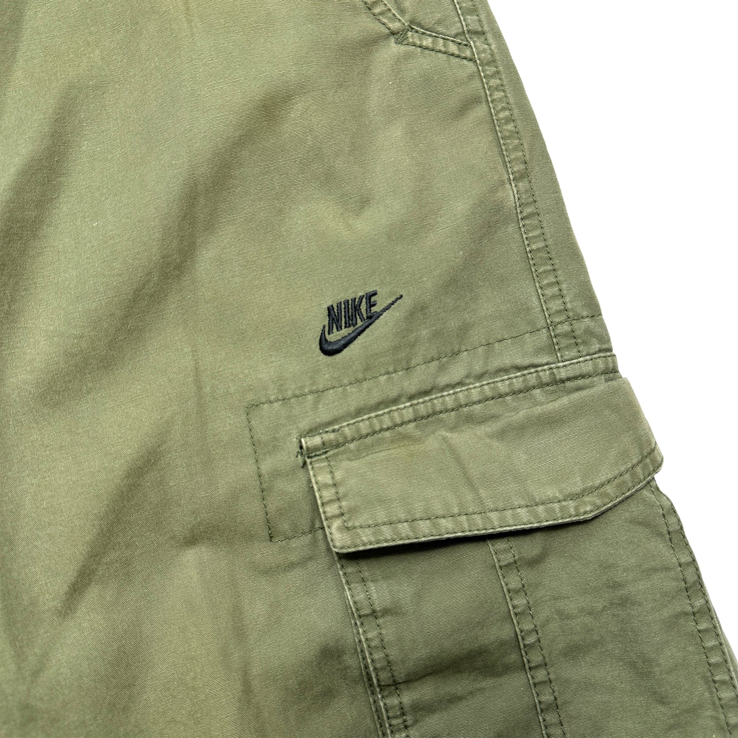 Nike Forest Green Heavy Cotton Cargo Pant - Large