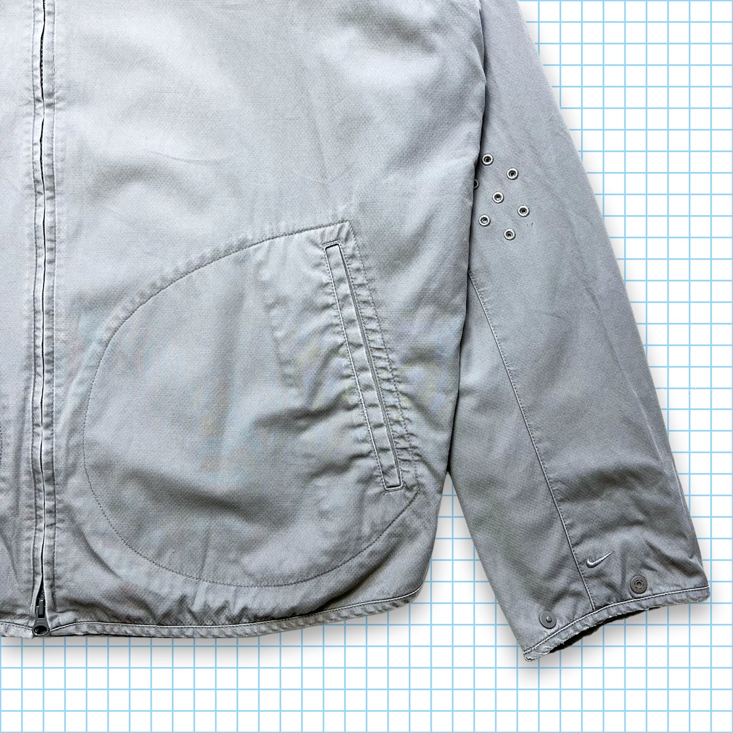 Veste Nike Technical Grey Chore Automne 2002 - Extra Large