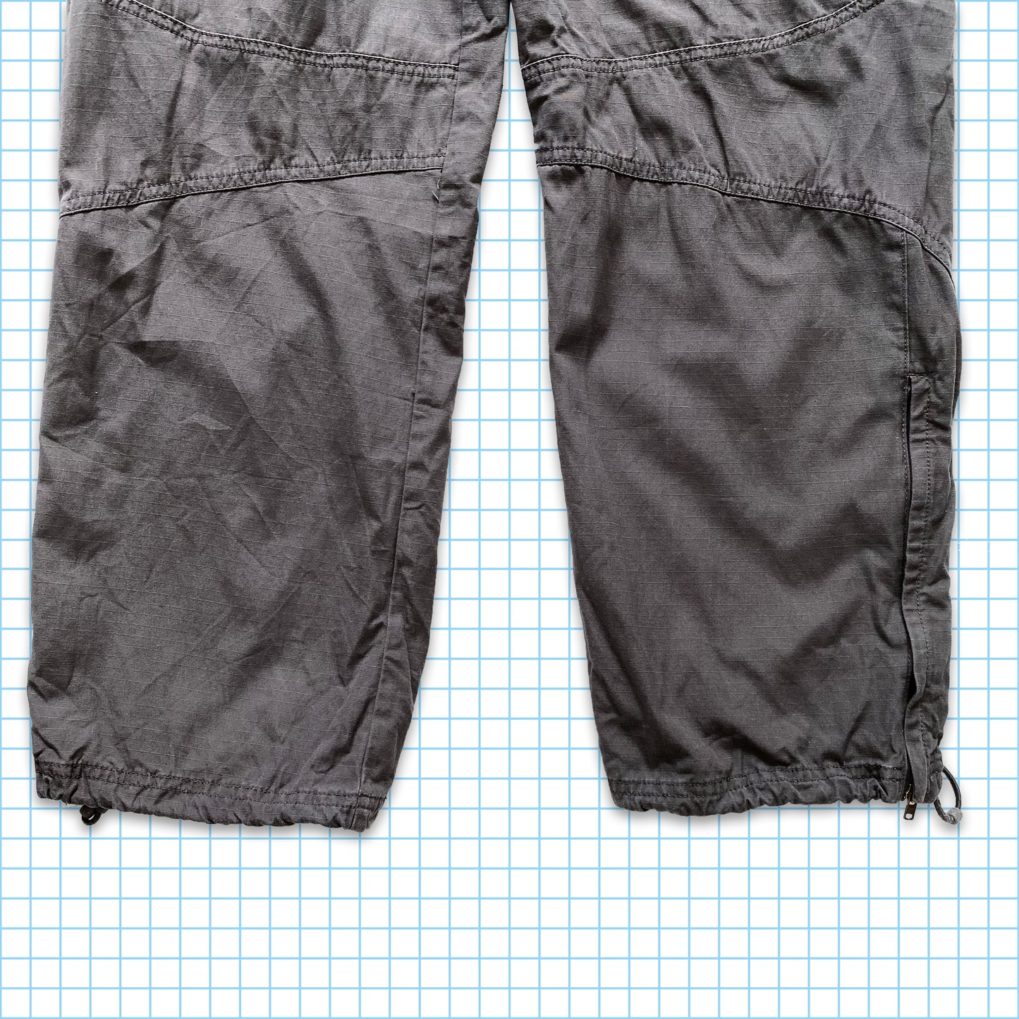 vintage Nike Washed Multi Pocket Tactique Cargos - Petit