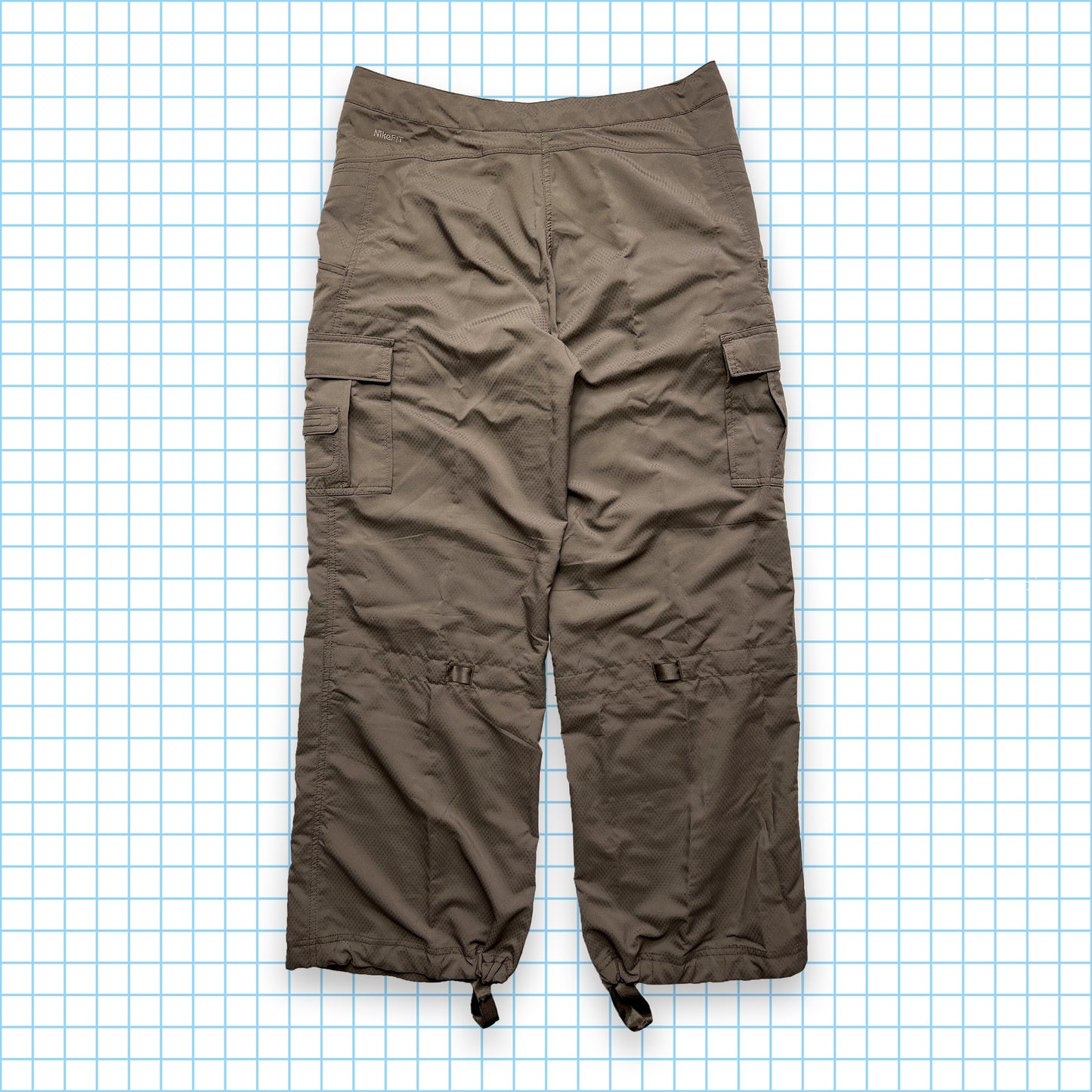 Nike Multi Pocket Baggy Nylon Cargo Pant - Multiple Sizes