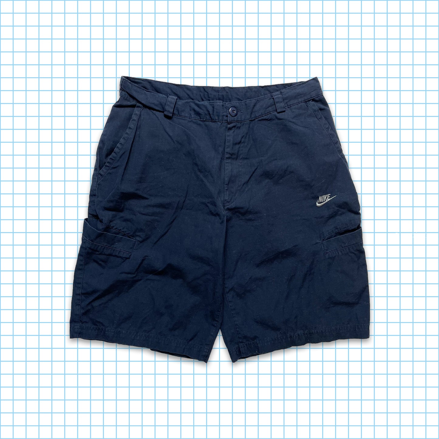 Vintage Nike Navy Cargo Shorts
