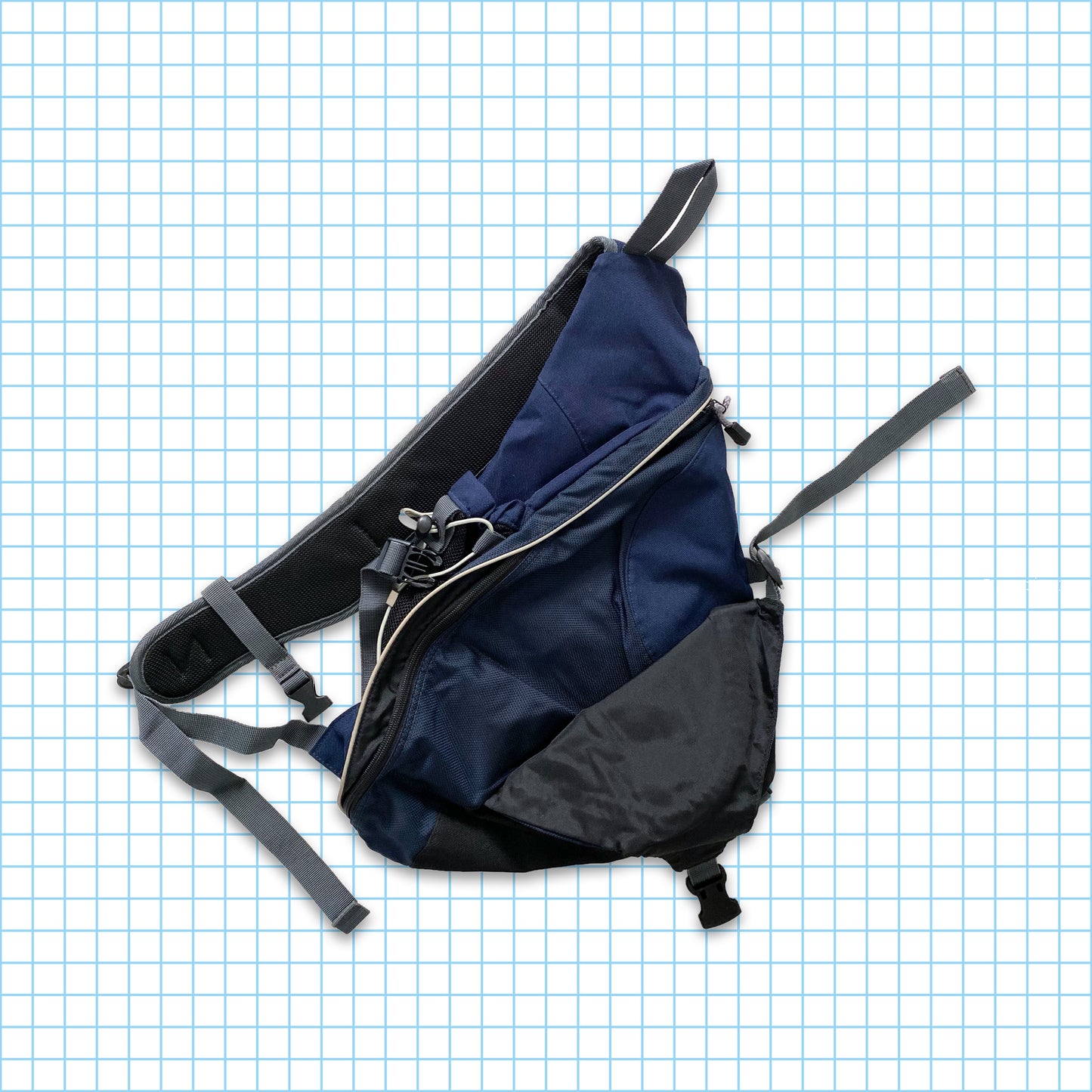 vintage Nike Technical Tri-Harness Cross Body Sac de harnais technique