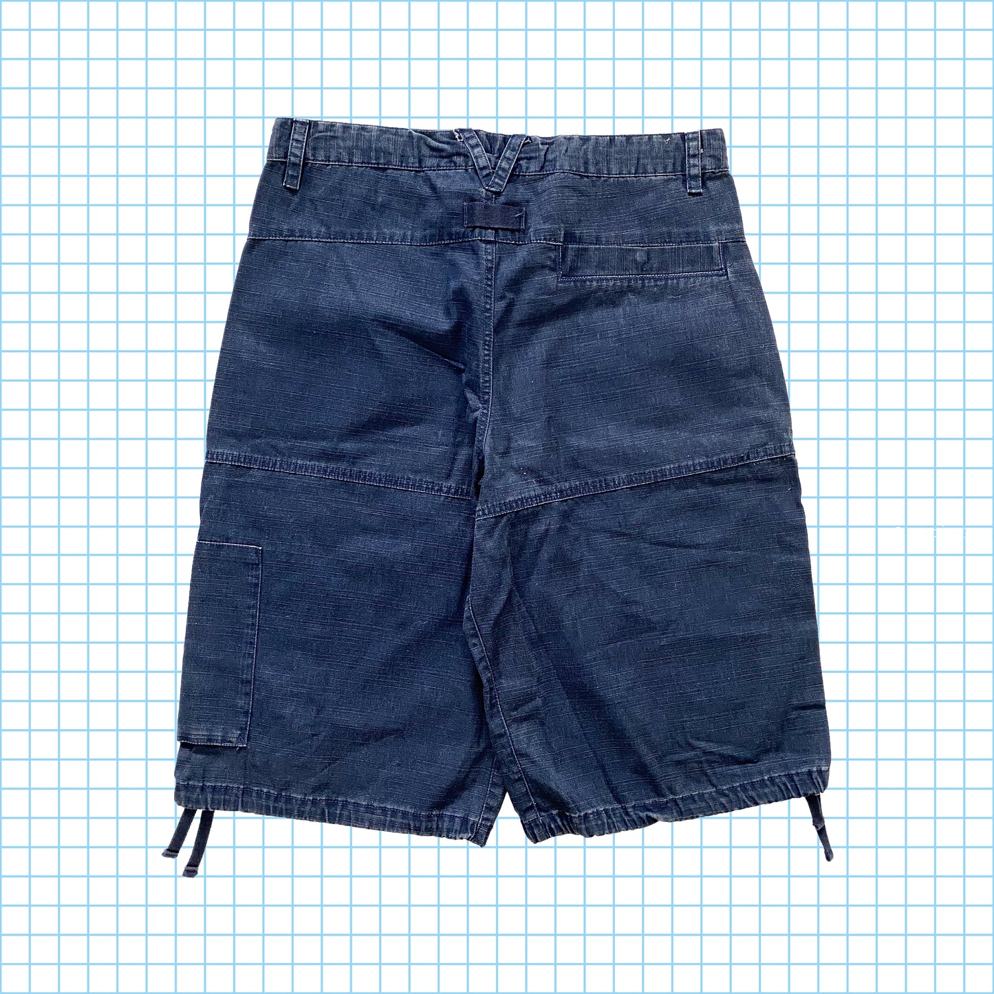 Vintage Nike Vertical Zip Pocket Cargo Shorts - 32"