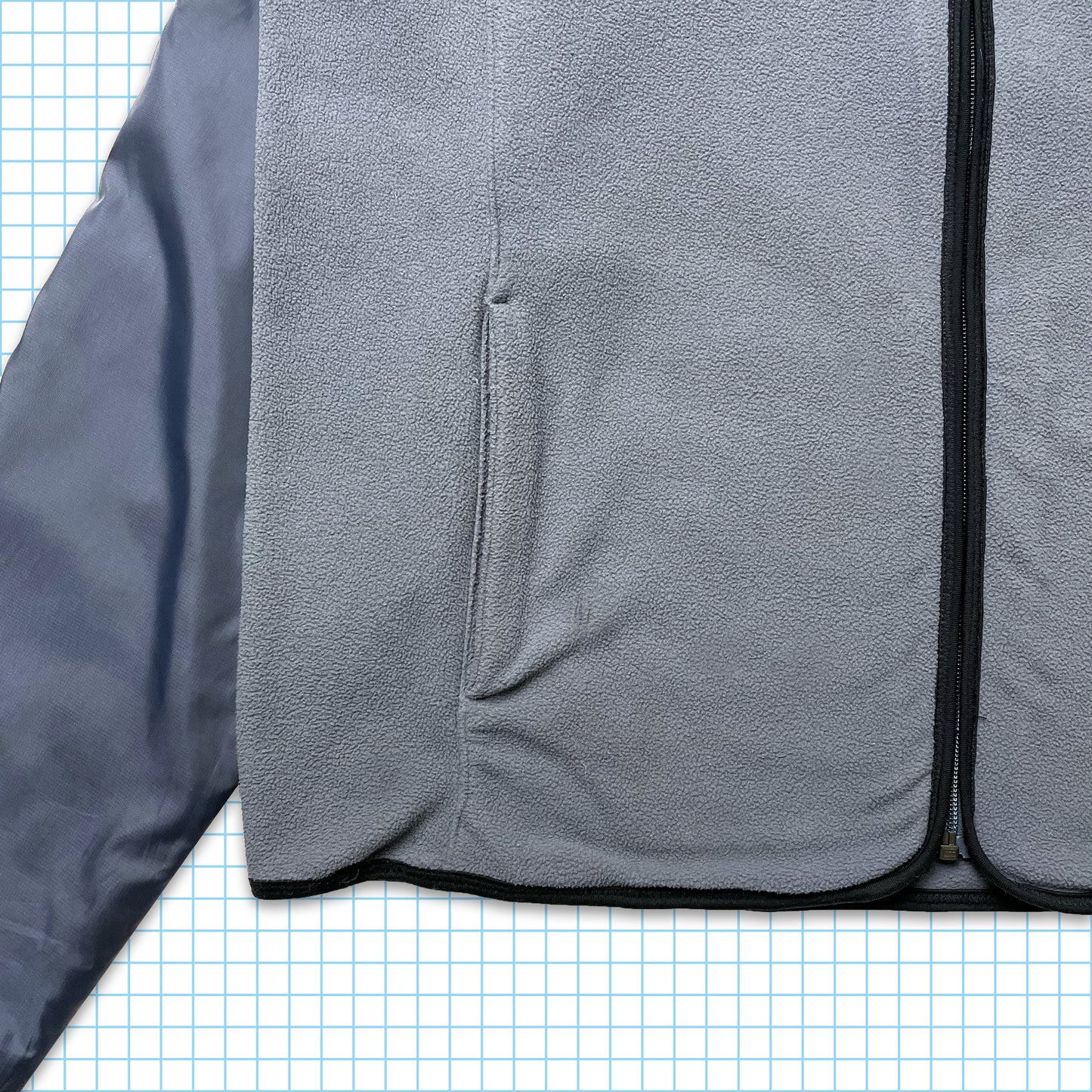 Vintage Nike Technical Nylon/Fleece - Large / Extra Large