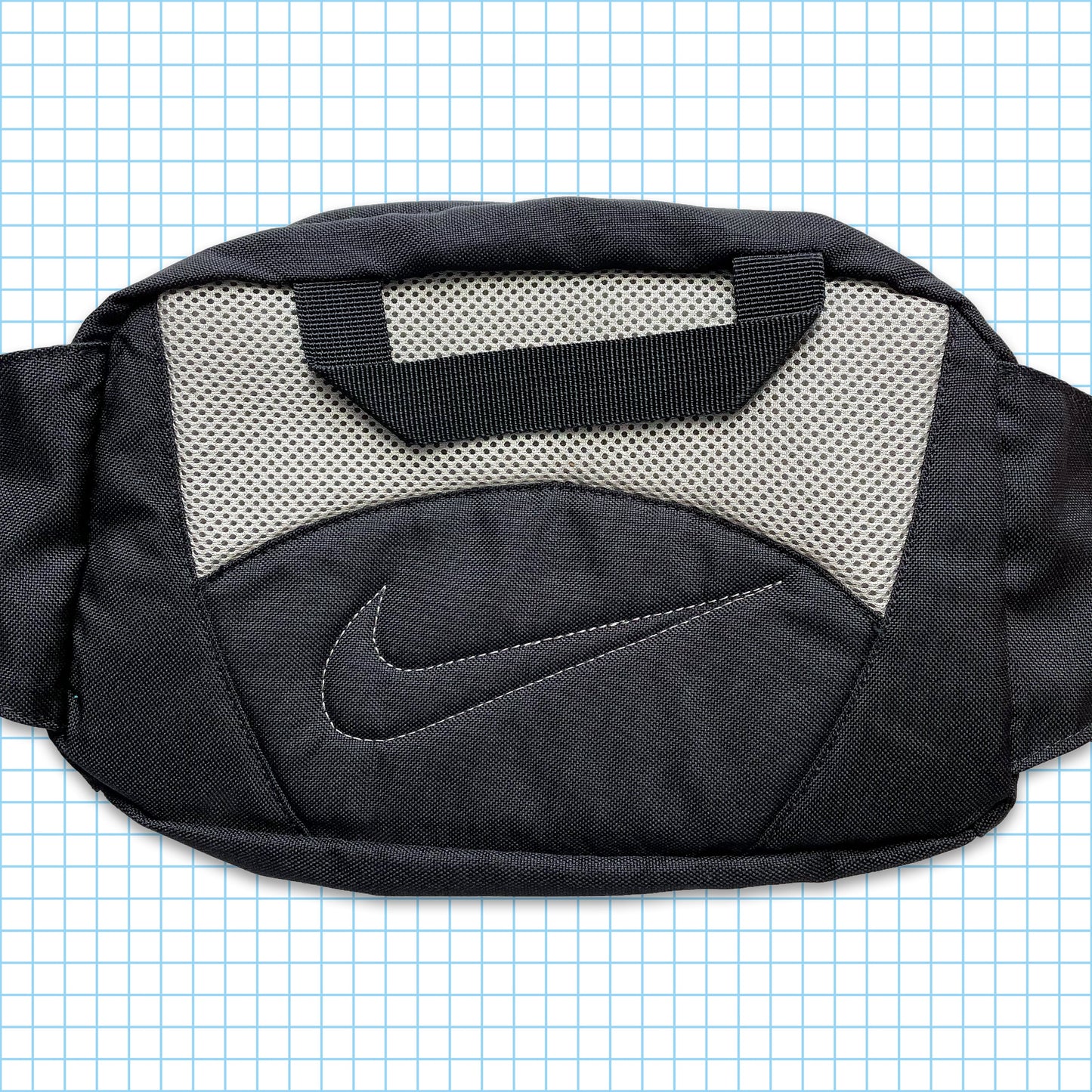 Vintage Nike Bright Orange Technical Side Bag
