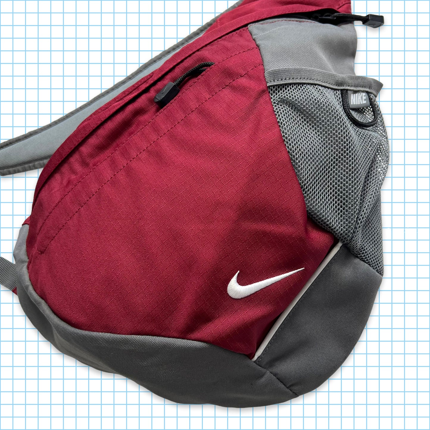 Sac bandoulière Nike bordeaux