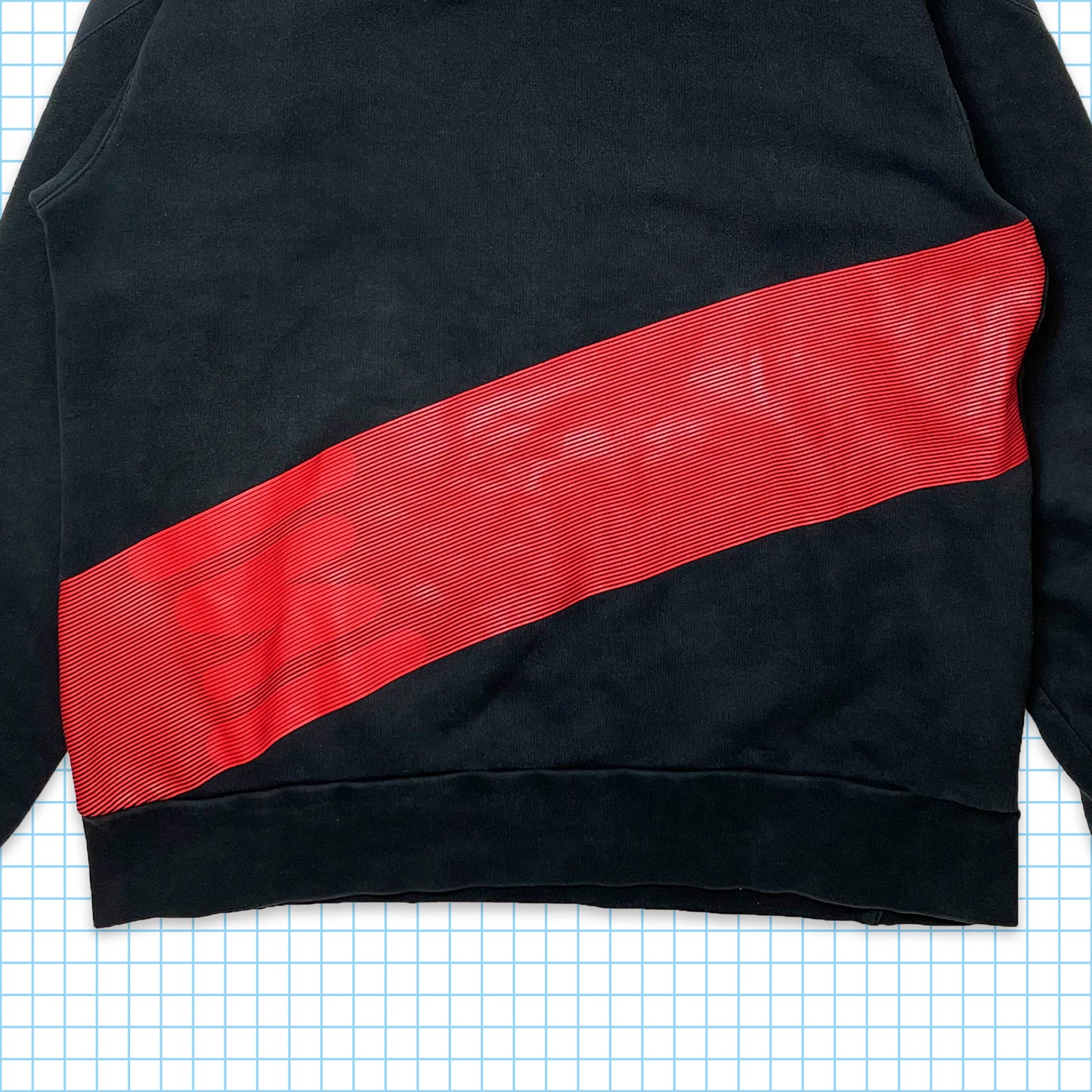 Vintage Nike Shox Centre Swoosh Stash Pocket Hoodie - Large / Extra Large