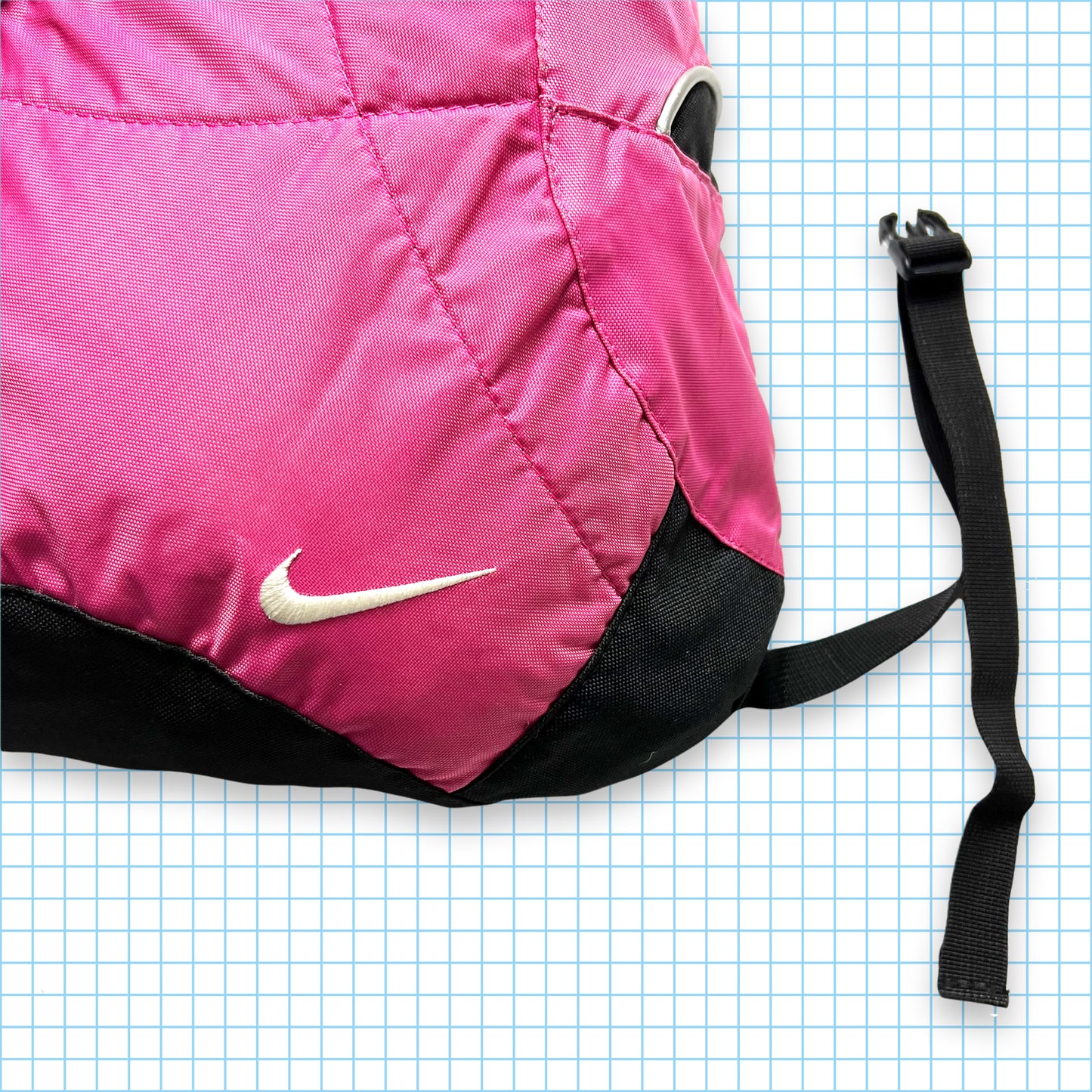 Vintage Nike Bright Pink Tri-Harness Bag