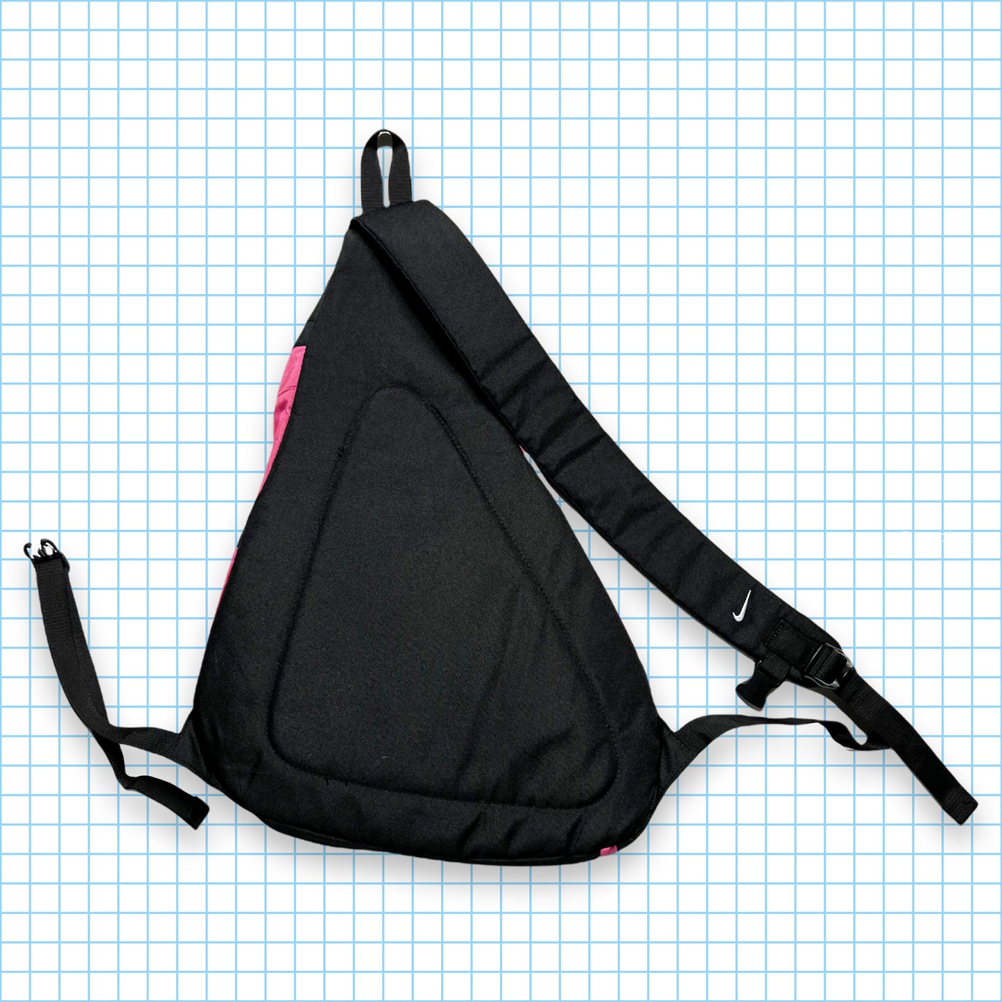Vintage Nike Bright Pink Tri-Harness Bag