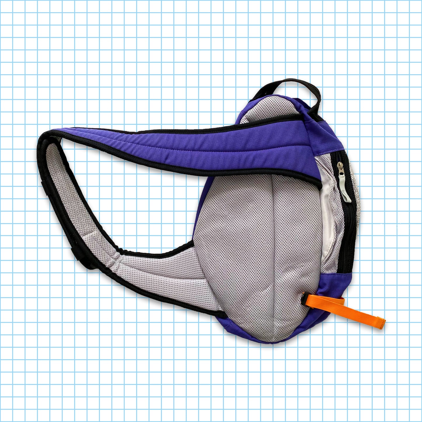Vintage Nike Purple One Strap Cross Body Bag