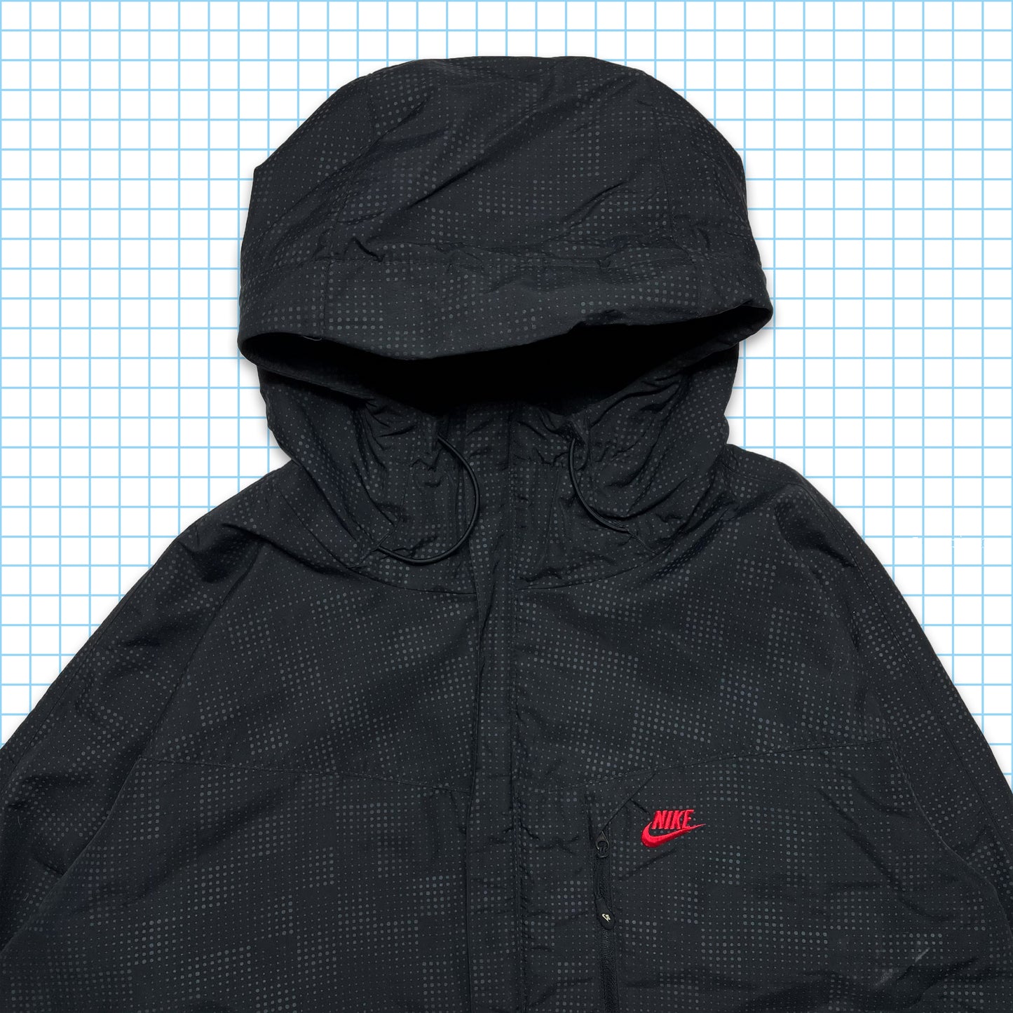 Vintage Nike Bootleg Subtle Grid Camo Jacket - Large / Extra Large