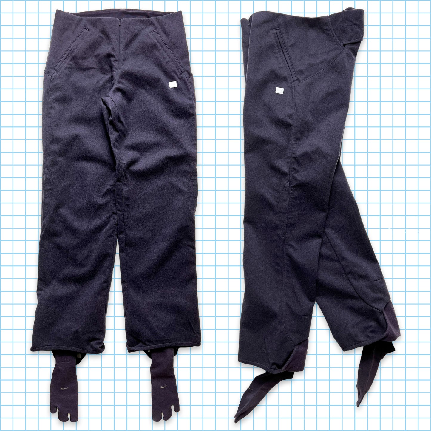 Nike Code 01 Navy/Purple Mastercraft Trousers 2003-04 - Small