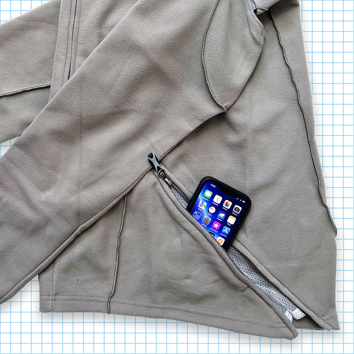 Nike Mini Swoosh Technical Half Zip Fleece Automne 02' - Petit