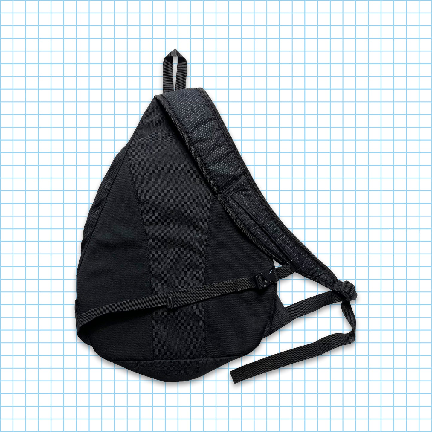 Vintage Nike Technical Black/Blue Tri-Harness Bag