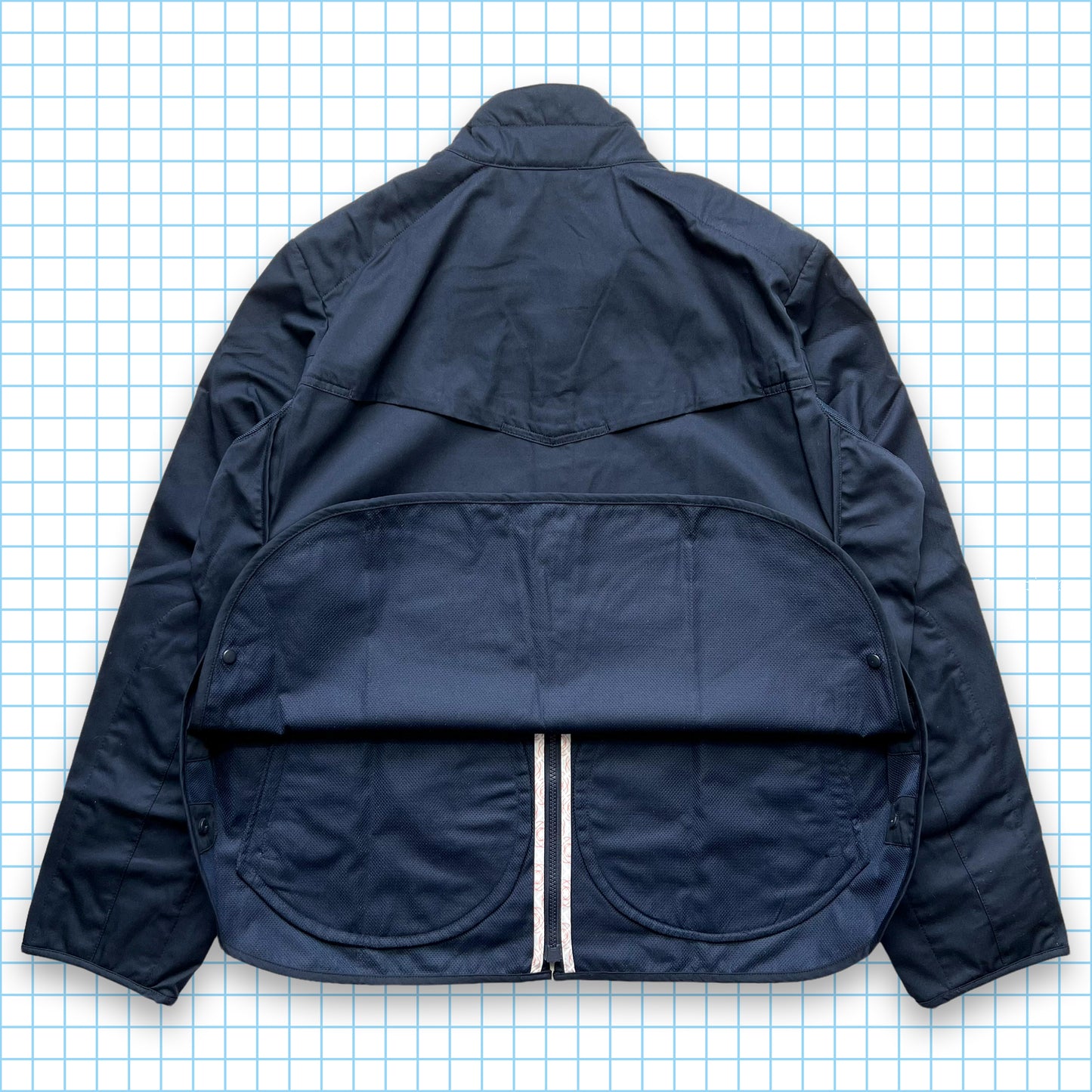 Nike Technical Midnight Navy Chore Jacket Fall 2002 - Medium / Large