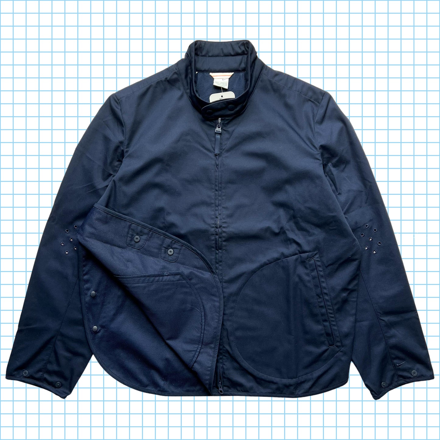 Nike Technical Midnight Navy Chore Jacket Fall 2002 - Medium / Large