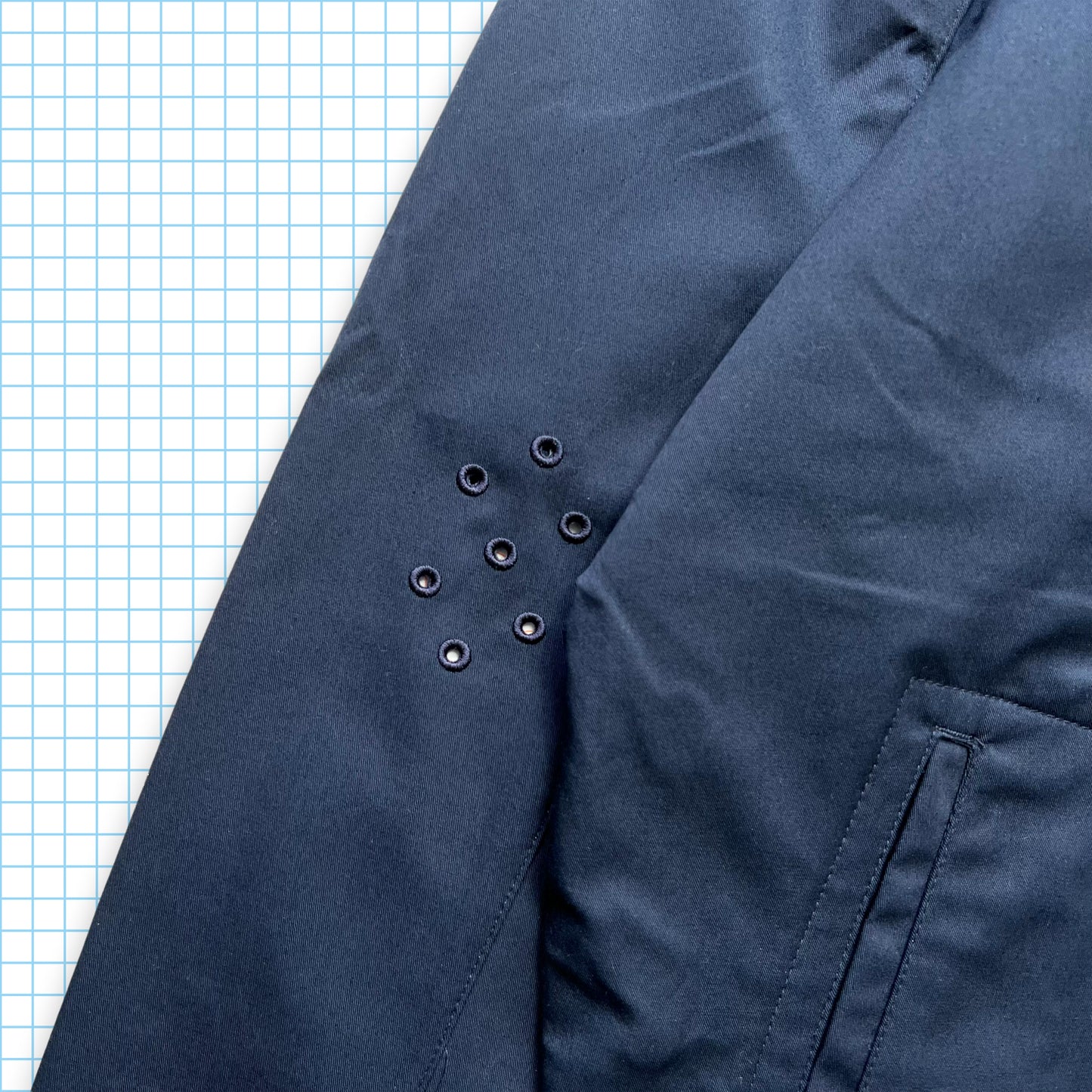 Nike Technical Midnight Navy Chore Jacket Fall 2002 - Medium / Large