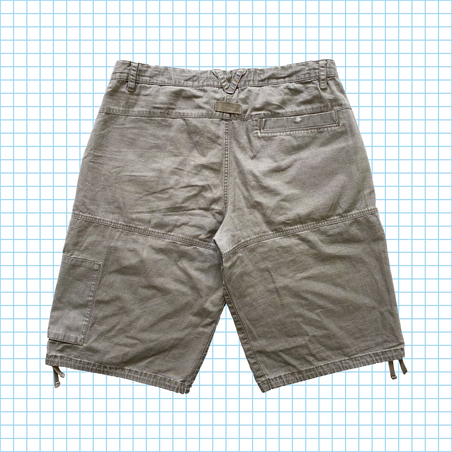 Vintage Nike Vertical Zip Pocket Cargo Shorts - 34/36" Waist