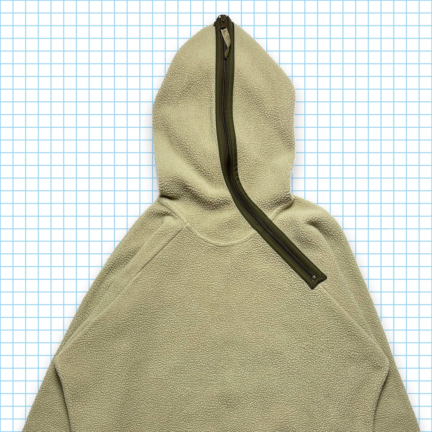 Nike Asymmetric Zip Fleece Pullover - Small
